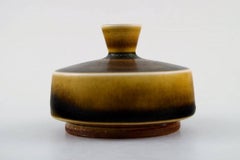 Berndt Friberg Studio Ceramic Vase, Modern Swedish Design, Unique, Handmade