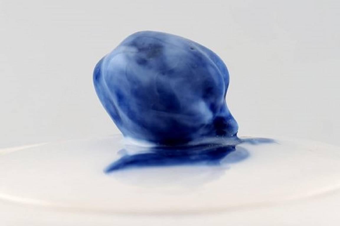 20th Century Royal Copenhagen Blue flower braided Tea pot.