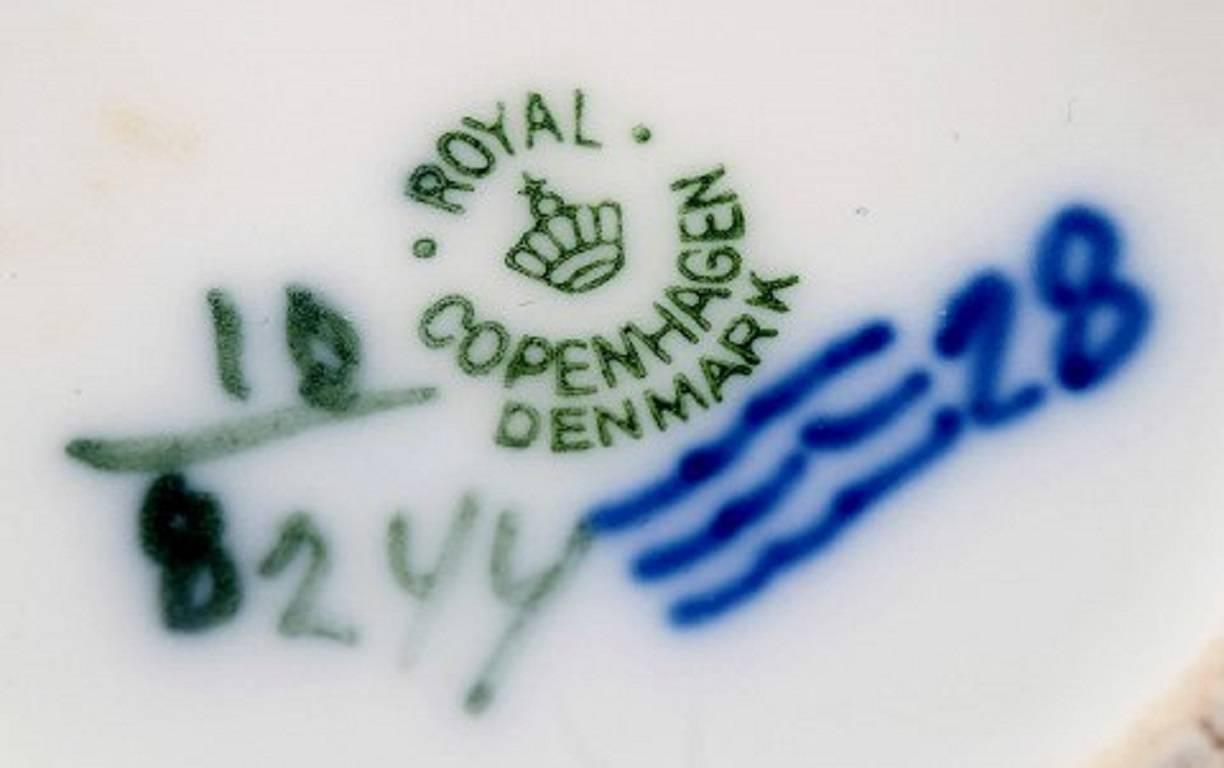 Royal Copenhagen Blue flower braided Tea pot. 1