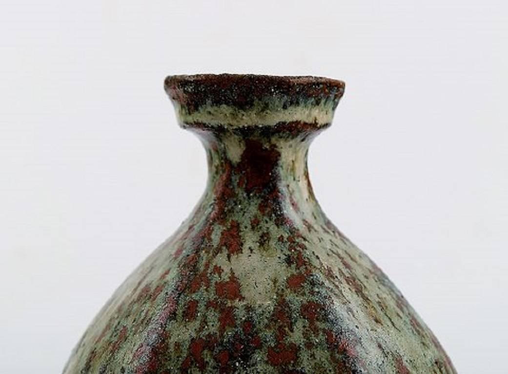 Danish Gutte Eriksen, own workshop, ceramic vase.