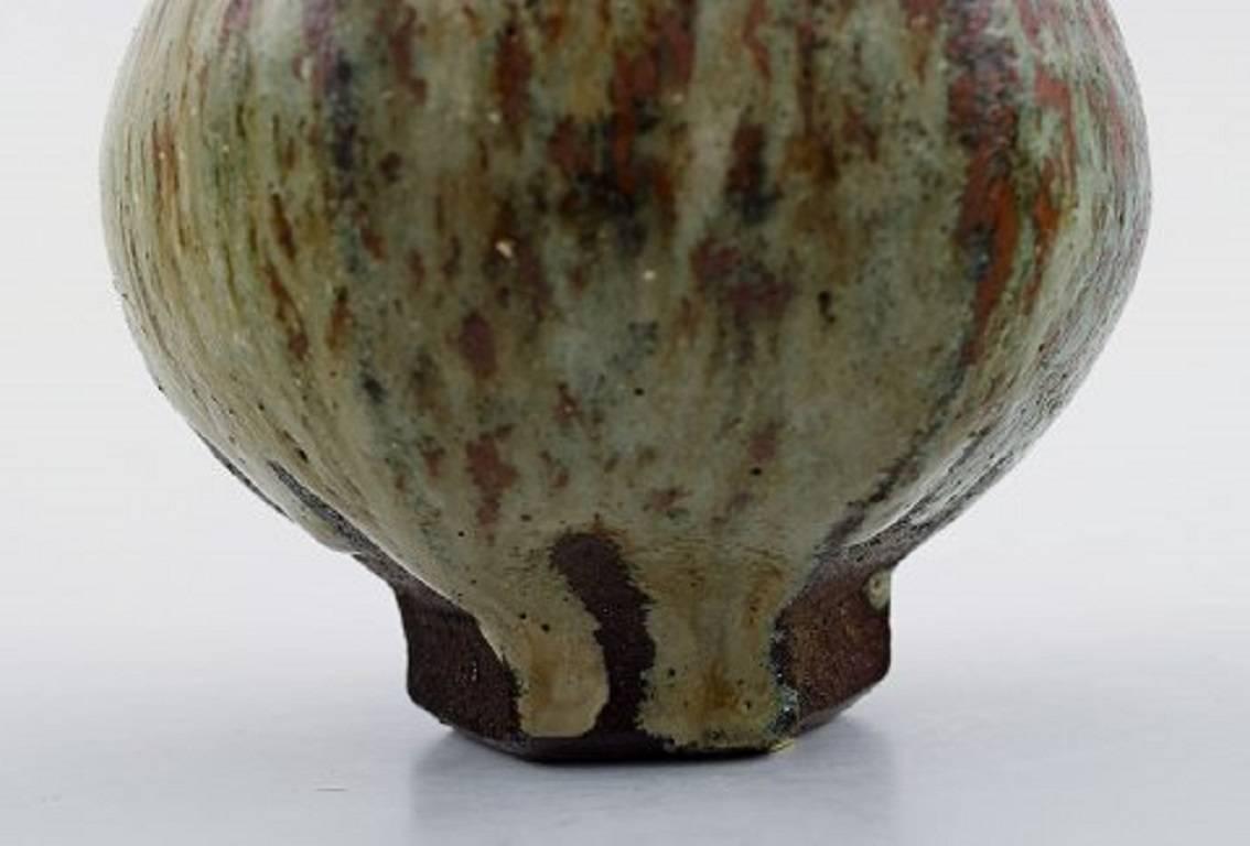 20th Century Gutte Eriksen, own workshop, ceramic vase.