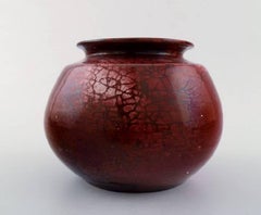 Kähler, Denmark luster-glaze ceramic vase, Karl Hansen Reistrup.