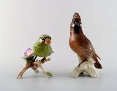Goebel, Germany, Five Birds, Hand-Painted