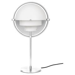 Louis Weisdorf Multi-Lite Table Lamp Chrome White Semi Matt for GUBI