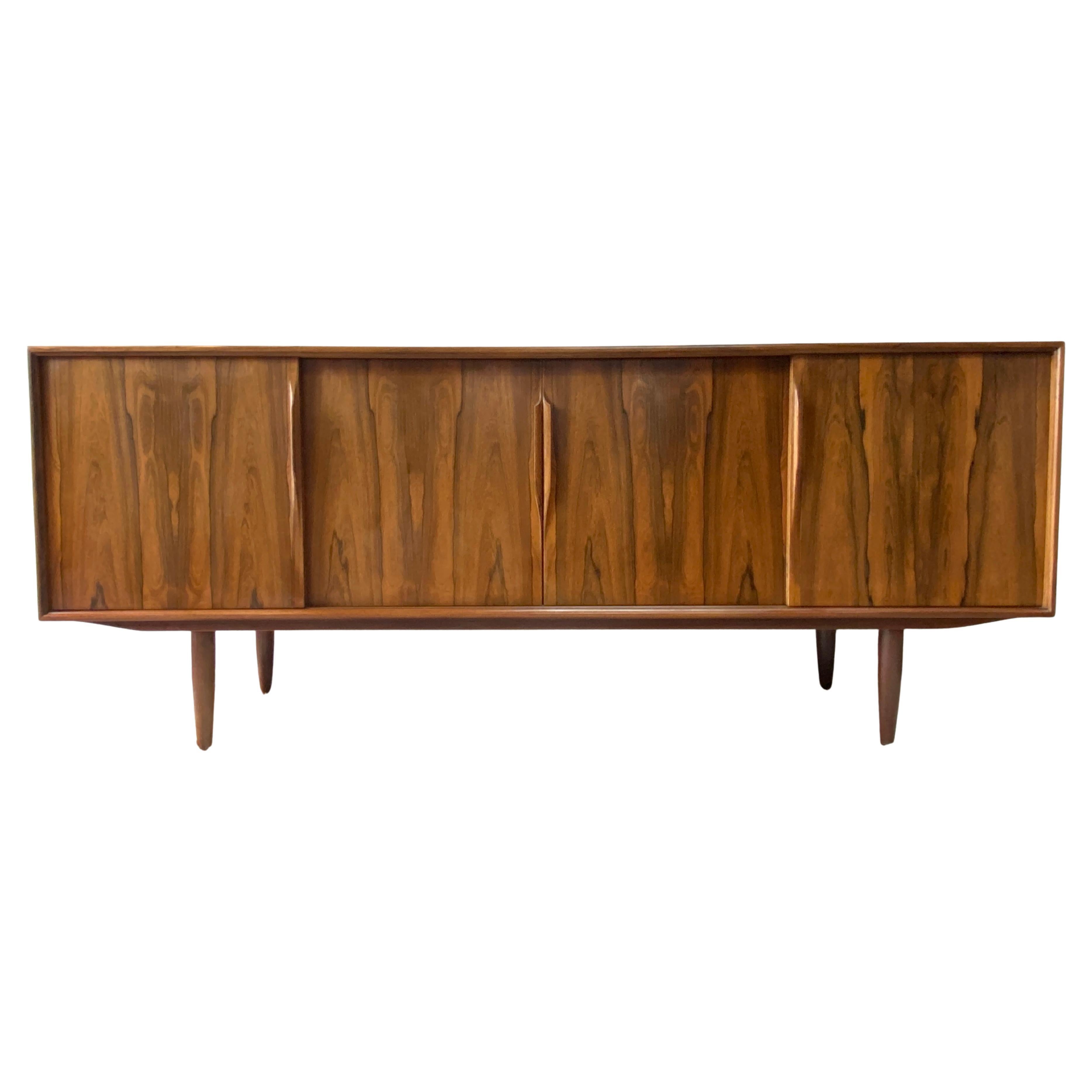 Kredenz aus brasilianischem Palisanderholz aus der Mitte des Jahrhunderts von Gunni Omann für ACO Mobler