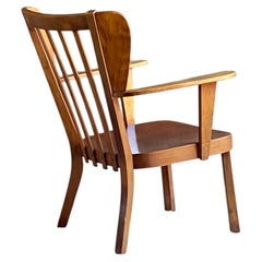 Fauteuil Fritz Hansen "Canada" des années 1940, designé par Christian E Hansen