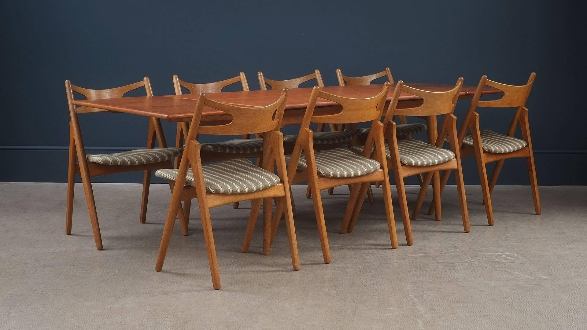 Hans Wegner CH29 Chairs Set of Eight 2