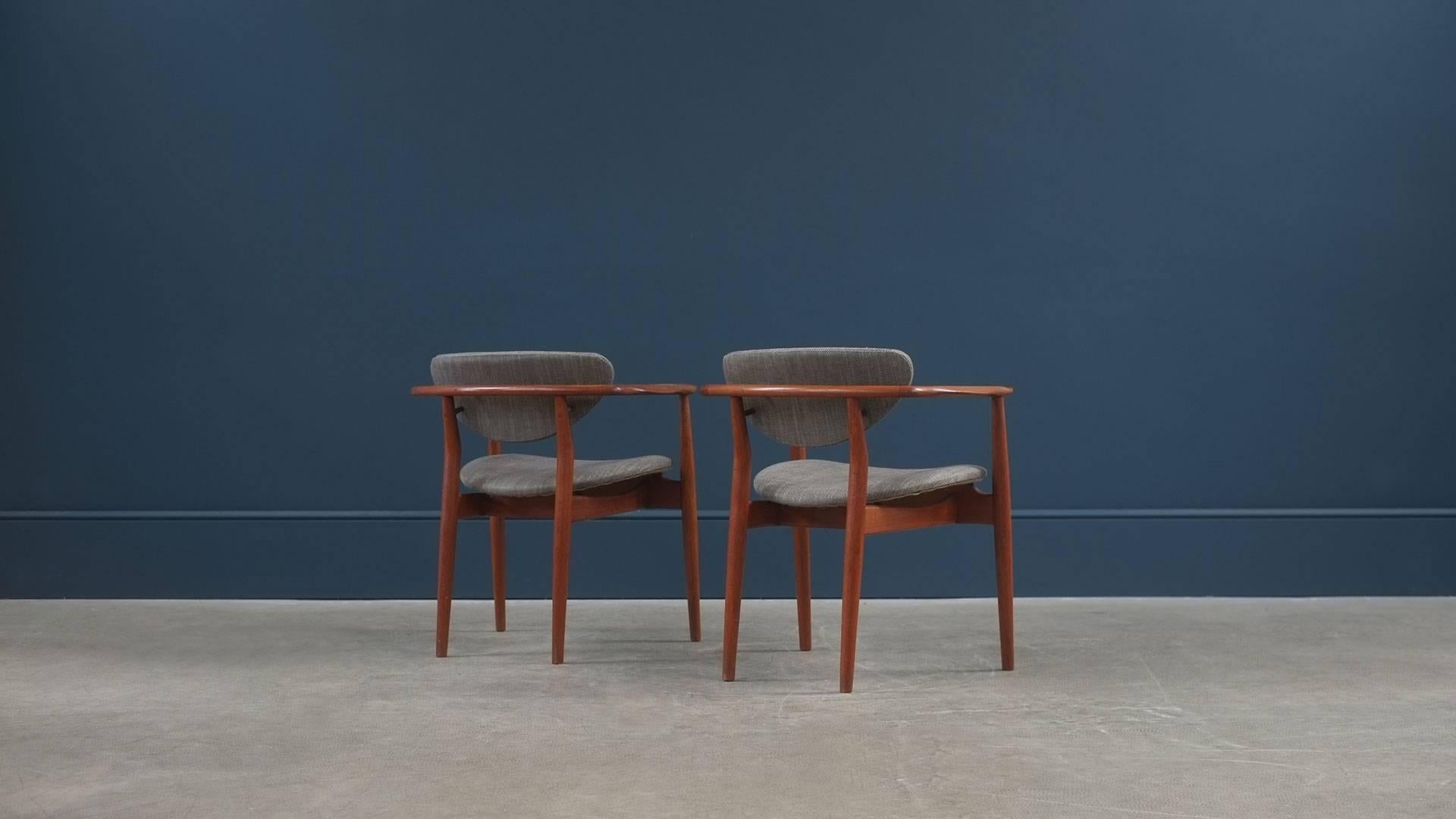 20th Century Finn Juhl NV55 Chairs 