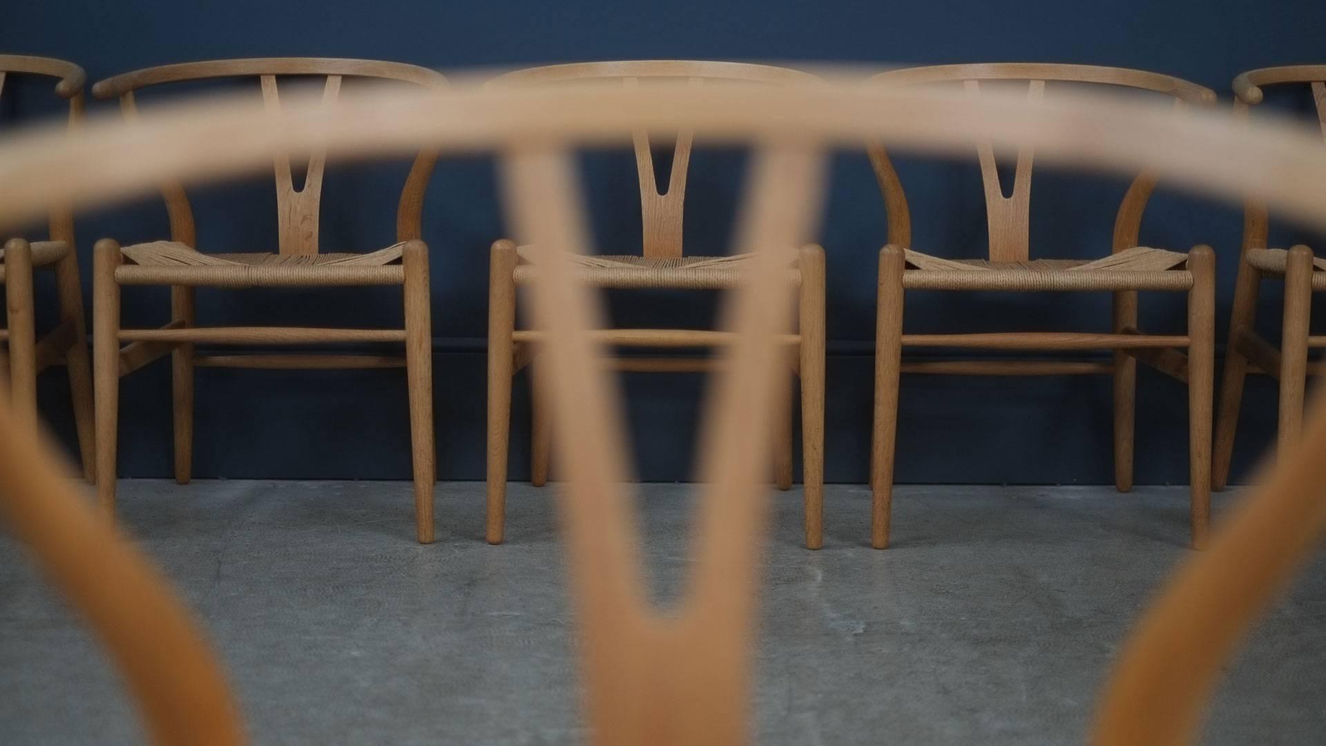 20th Century Hans Wegner Wishbone Chairs