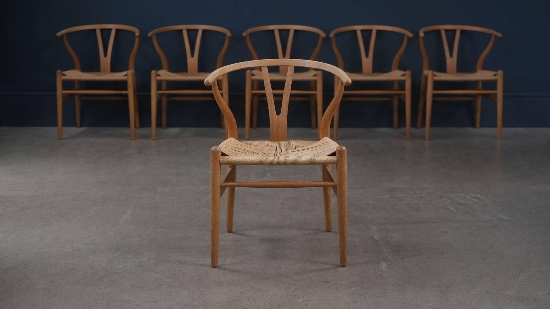 Danish Hans Wegner Wishbone Chairs