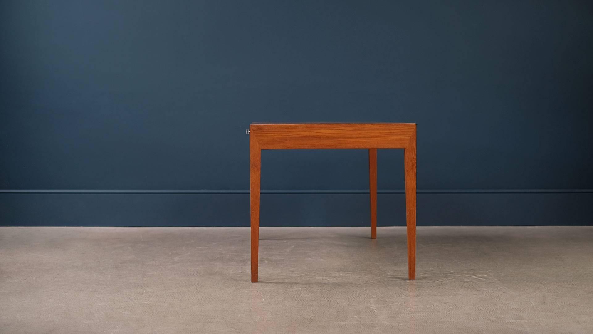 Danish Teak Desk by Haslev