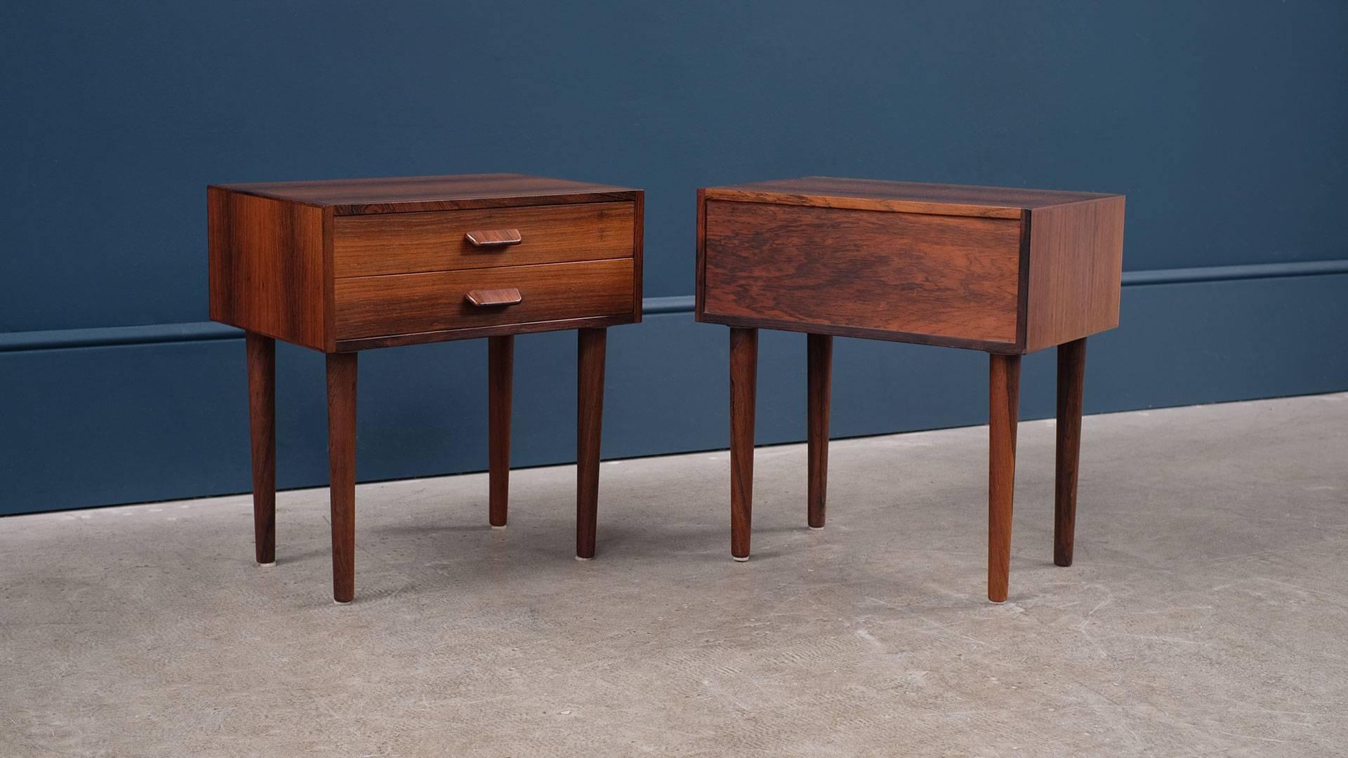 Danish Rosewood Bedsides 4