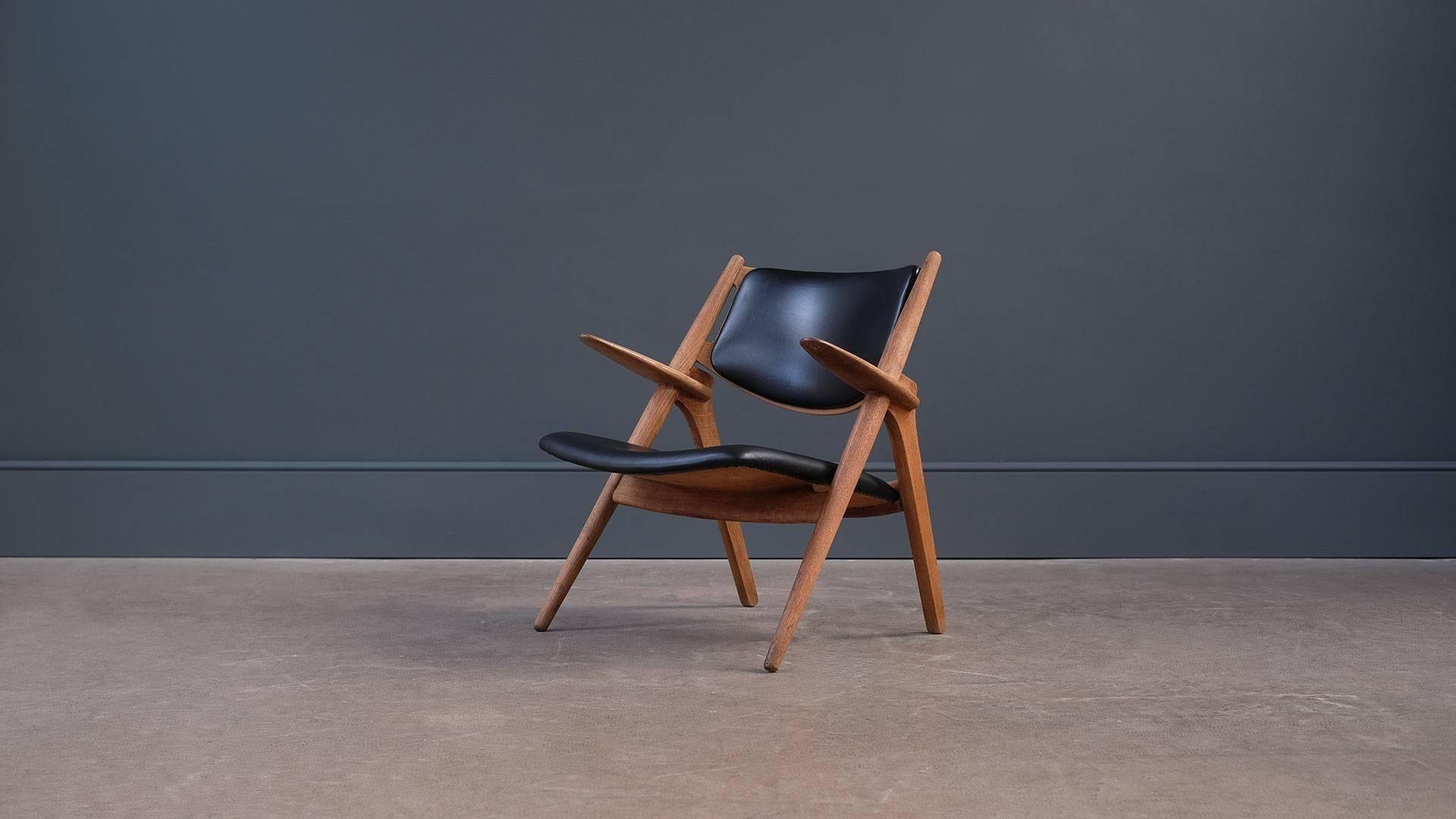 Scandinavian Modern Hans Wegner CH28 Chair
