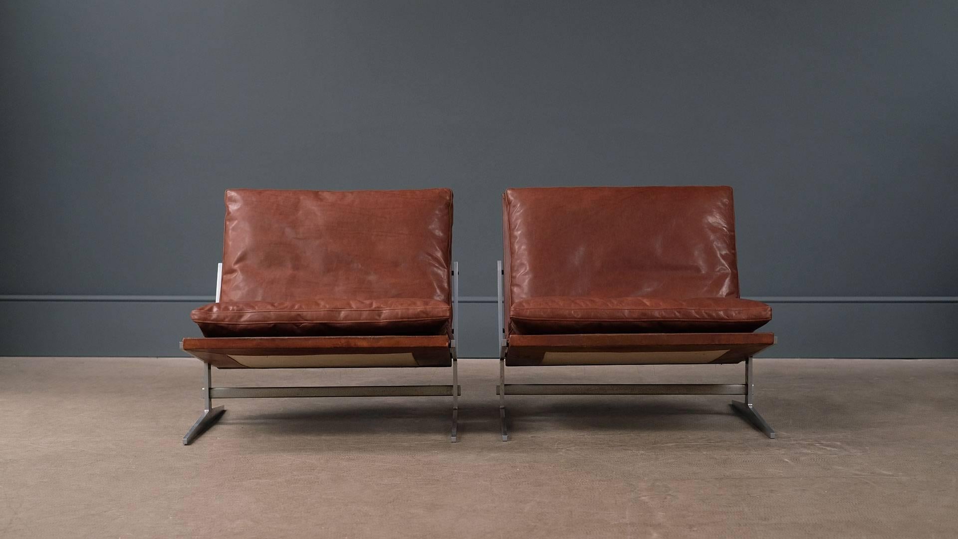 Danish Fabricius Kastholm BO561 Lounge Chairs