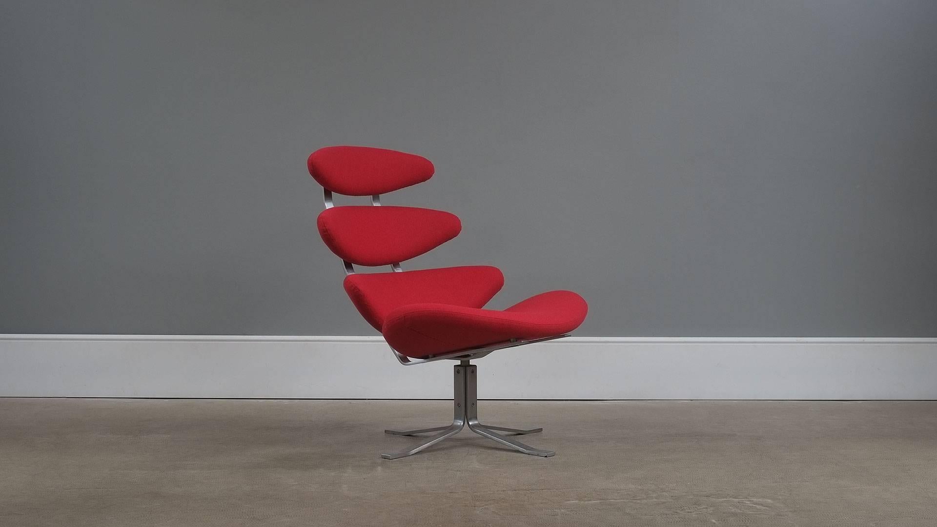 Scandinavian Modern Poul Volther Corona Chair