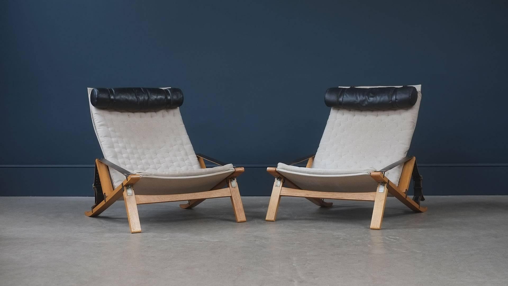 Danish Fabricius and Kastholm Folding Chairs For Sale