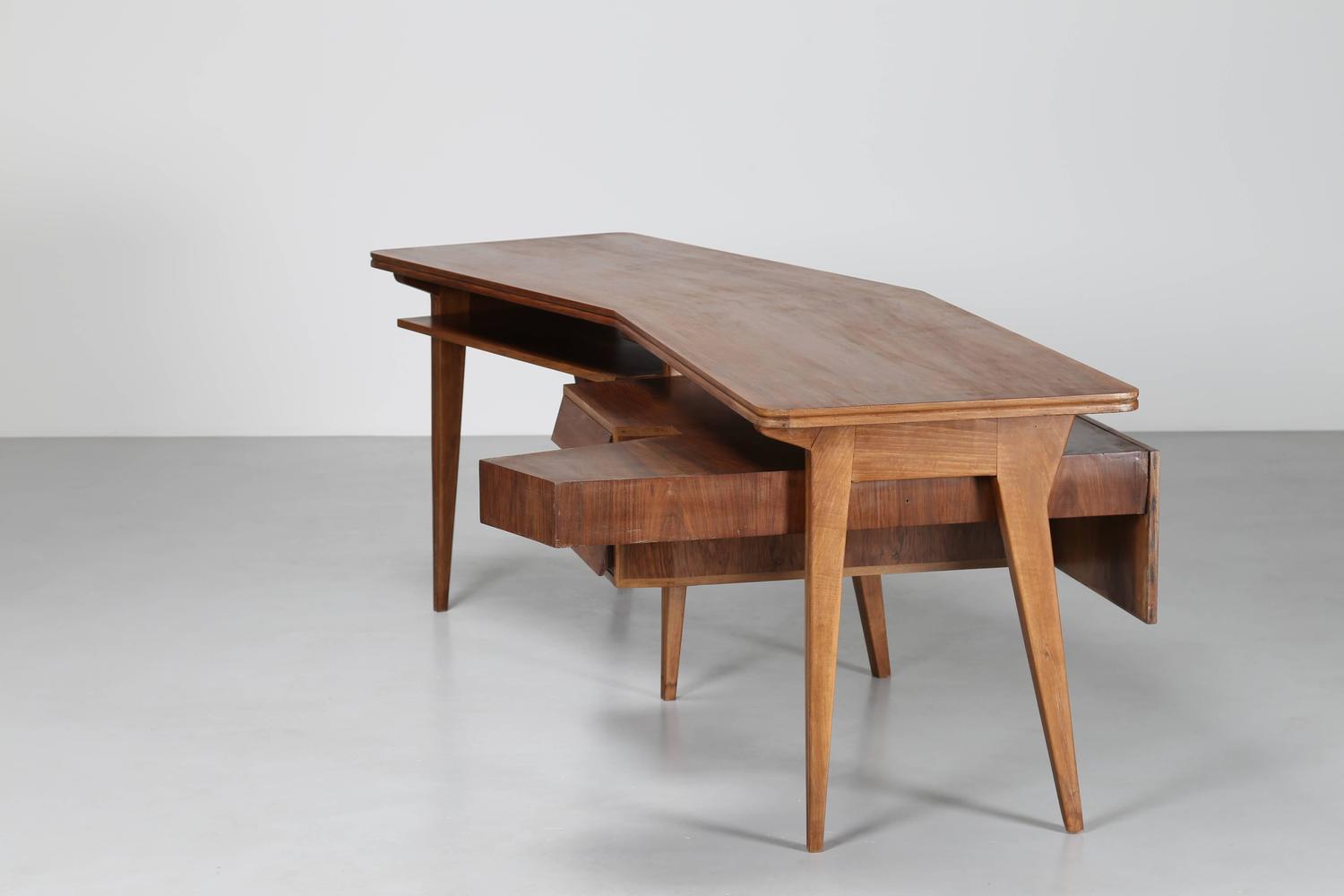 Incredible Curved Desk For Sale at 1stdibs