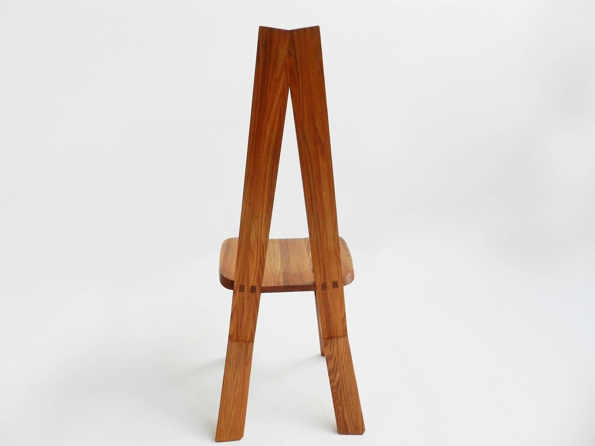 Mid-20th Century Set of Four Chairs by Pierre Chapo