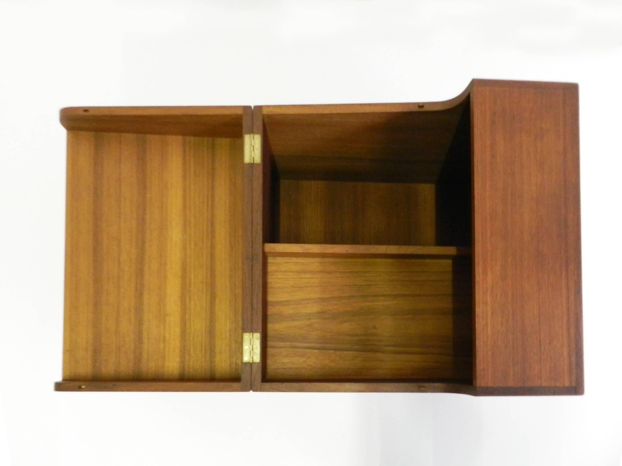 Rare Cube Bar At-34 by Hans Wegner 2