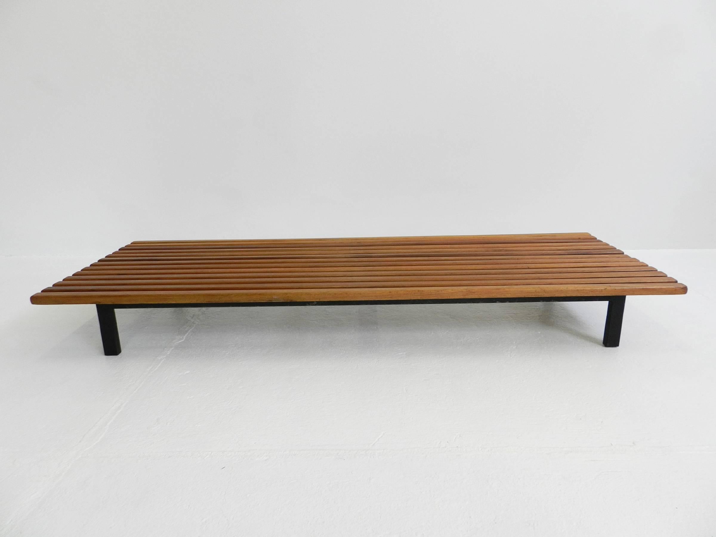 Mid-Century Modern Charlotte Perriand Bench from Cité Cansado, 1958