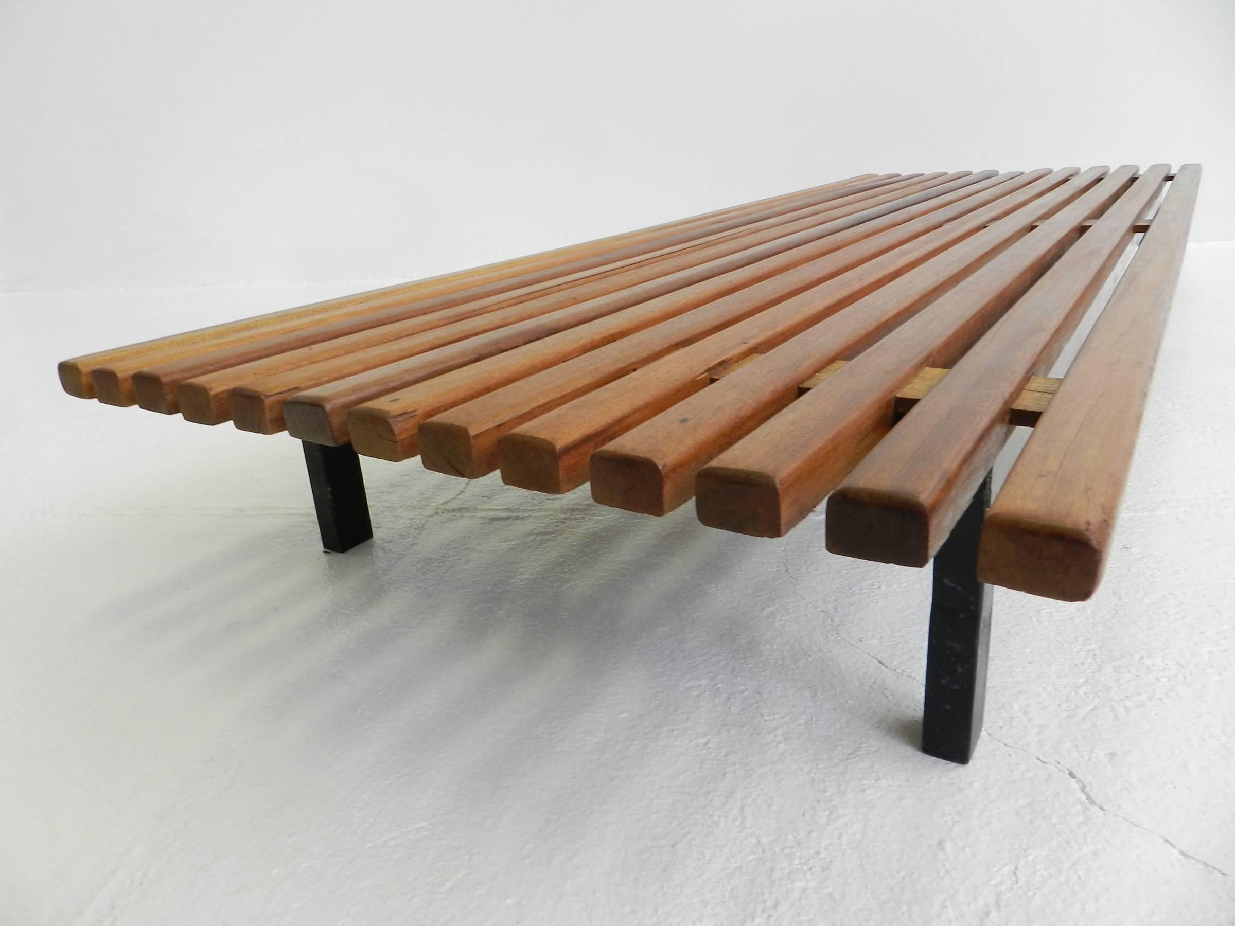 Mid-20th Century Charlotte Perriand Bench from Cité Cansado, 1958