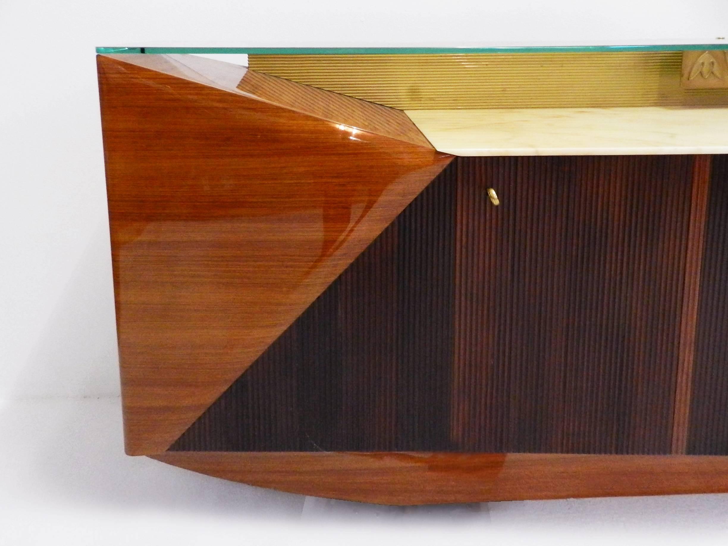 Italian Very Important Sideboard by Osvaldo Borsani, 1950 Atelier Borsani