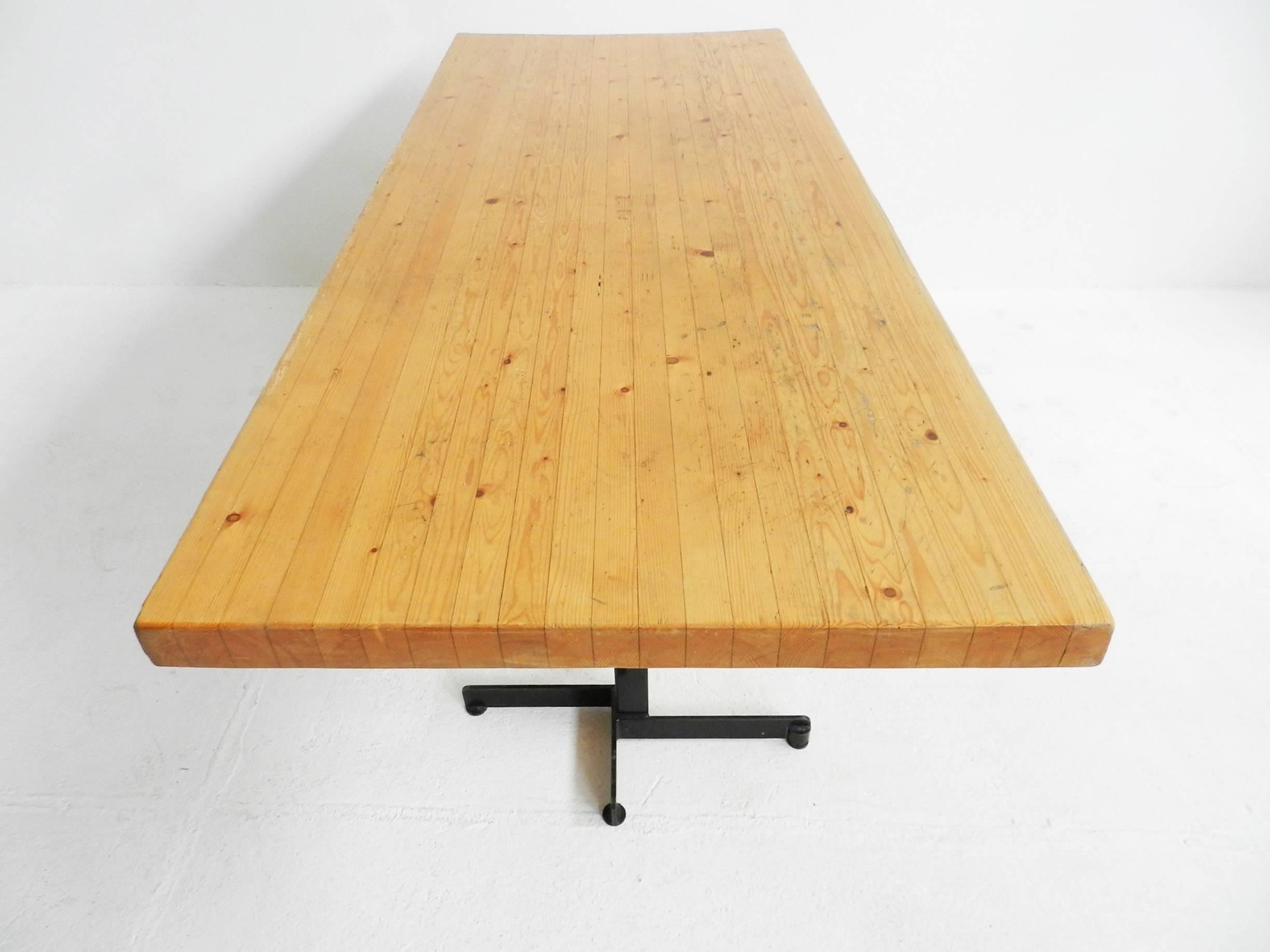 French Charlotte Perriand Les Arcs Table