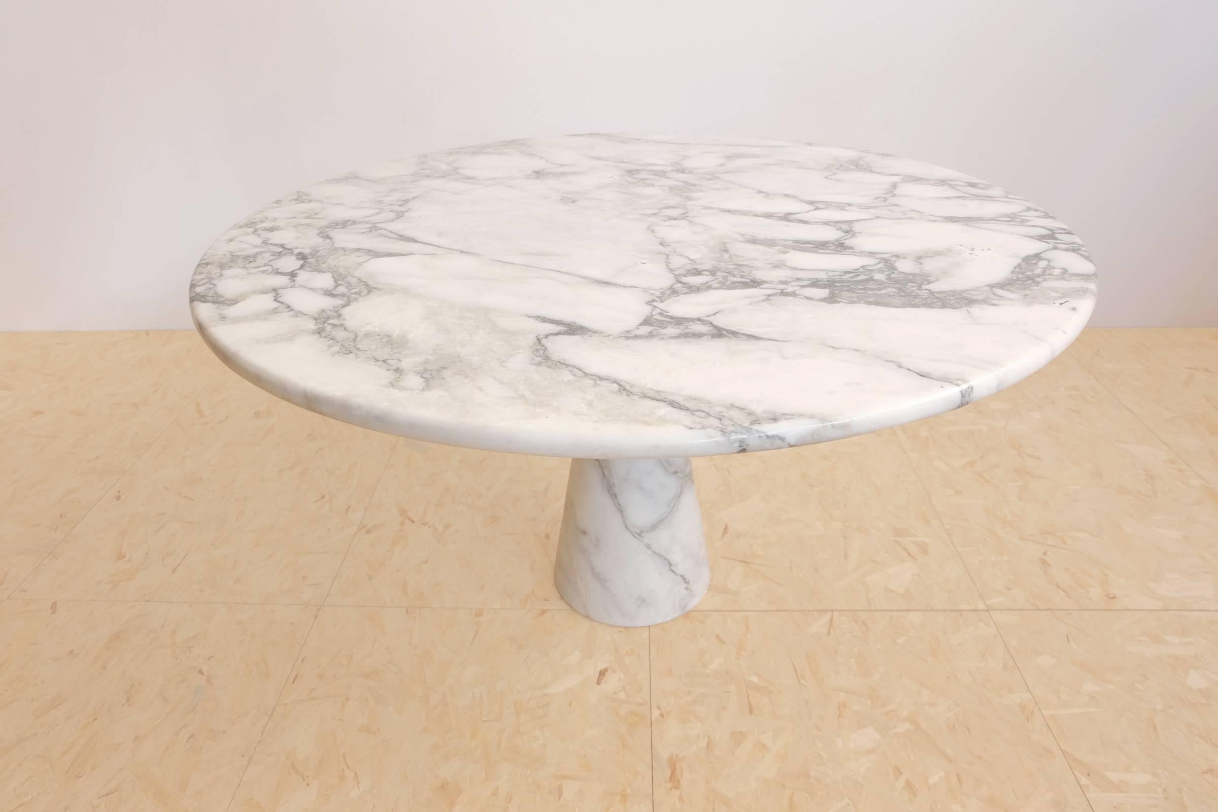 Mid-Century Modern Angelo Mangiarotti Marble Table Mod. Eros, Skipper, 1969