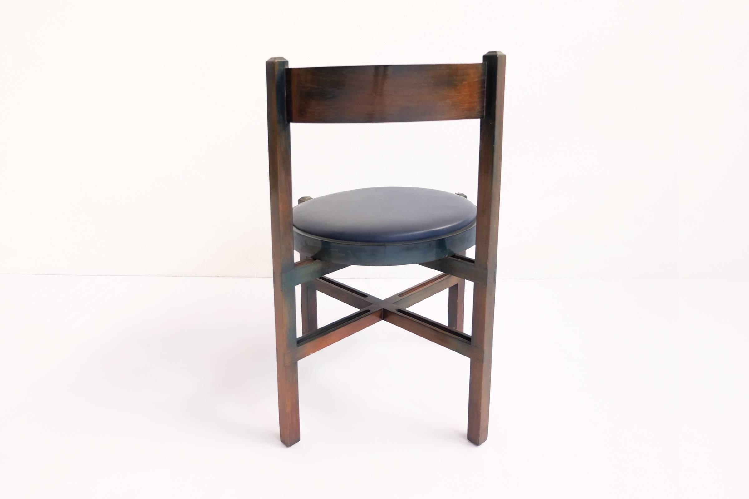 Set of eight Super Rare Chairs Attributed to Gianfranco Frattini, Cassina, 1962 For Sale 2