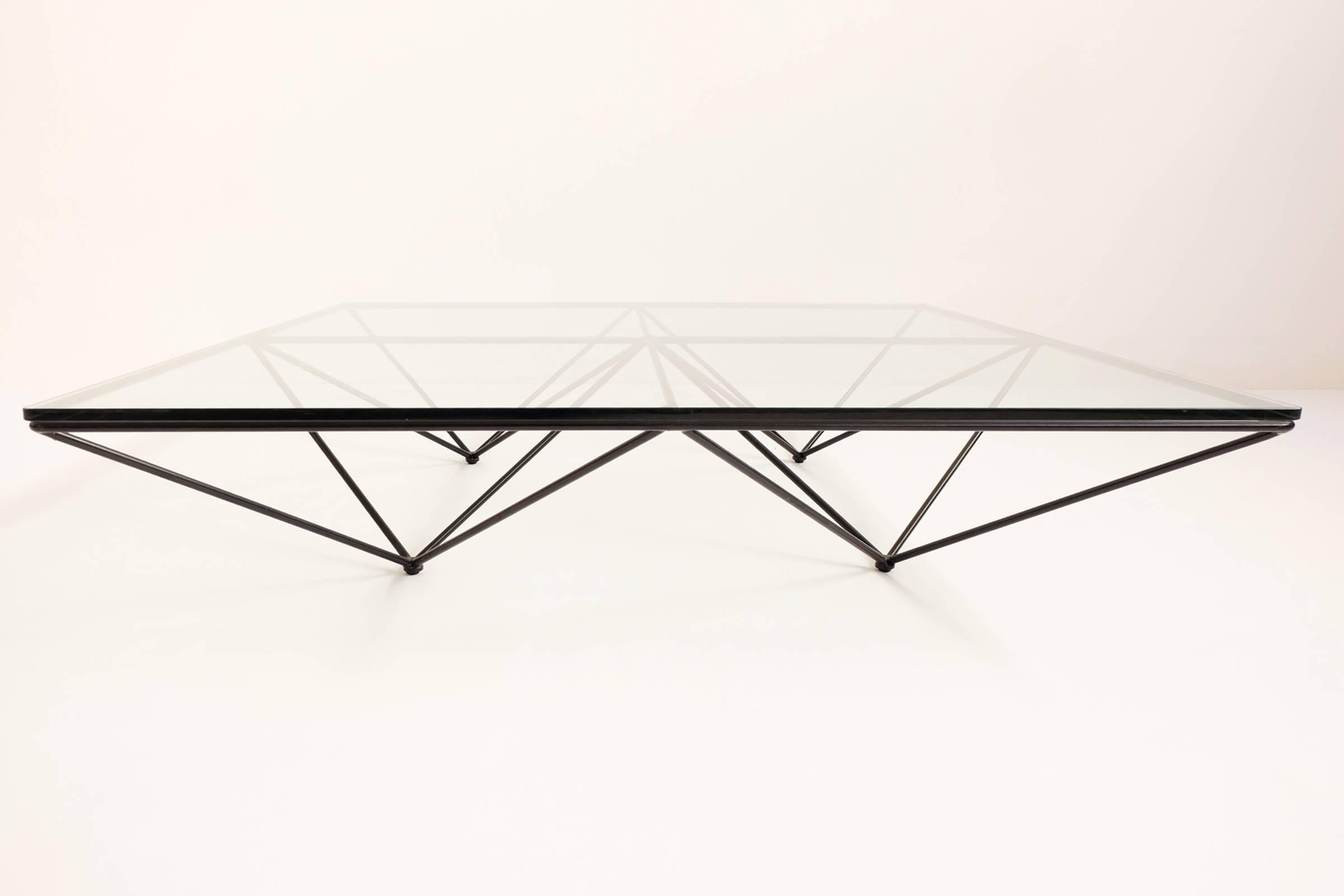 Mid-Century Modern Square Coffee Table Mod. Alanda