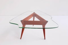 Sculptural Coffee Table Ico Parisi Style, Italy, circa 1950