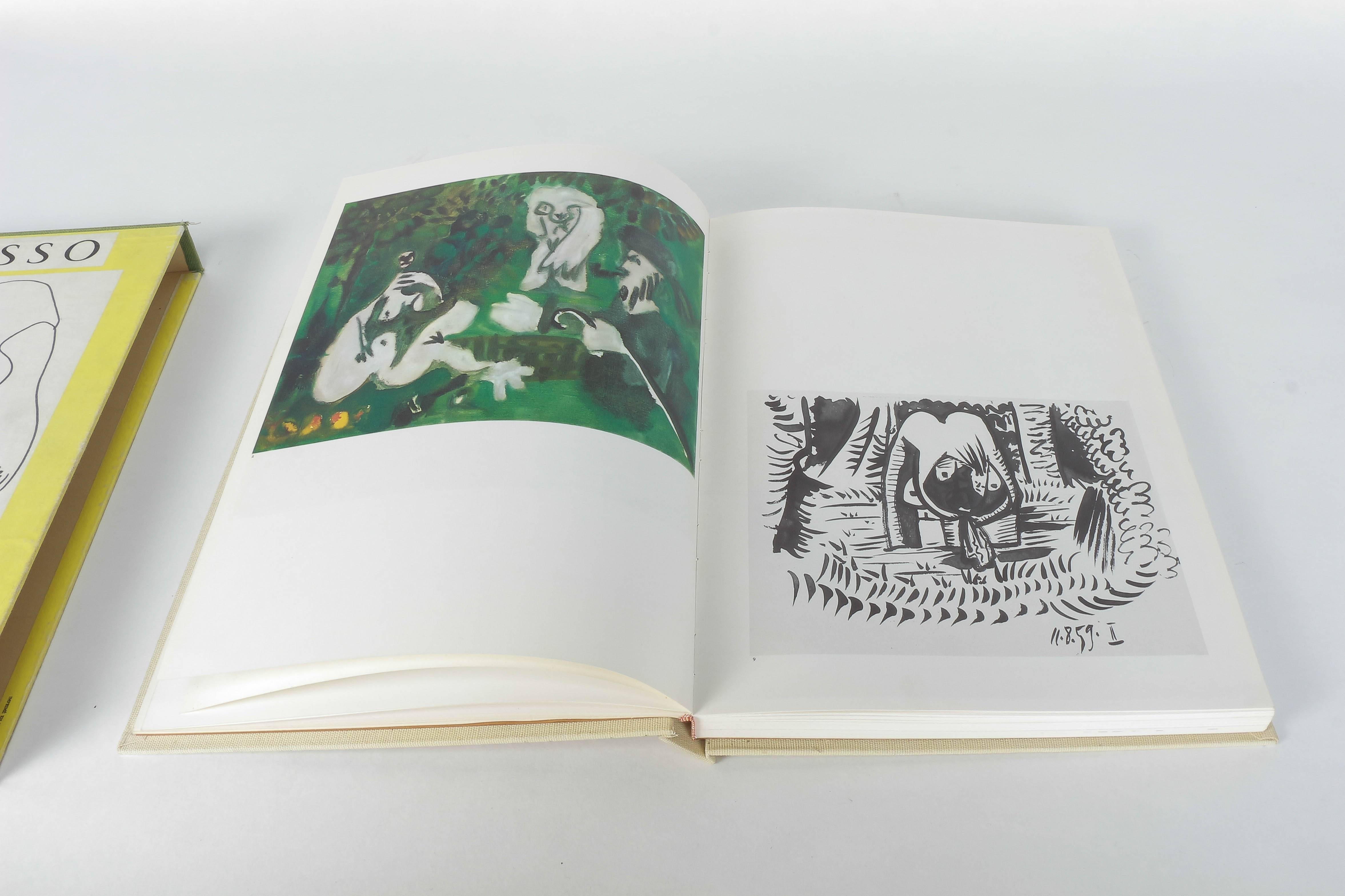 Mid-20th Century Picasso Book Les Déjeuners by Douglas Cooper Circle D'Art A+G De, May 1962