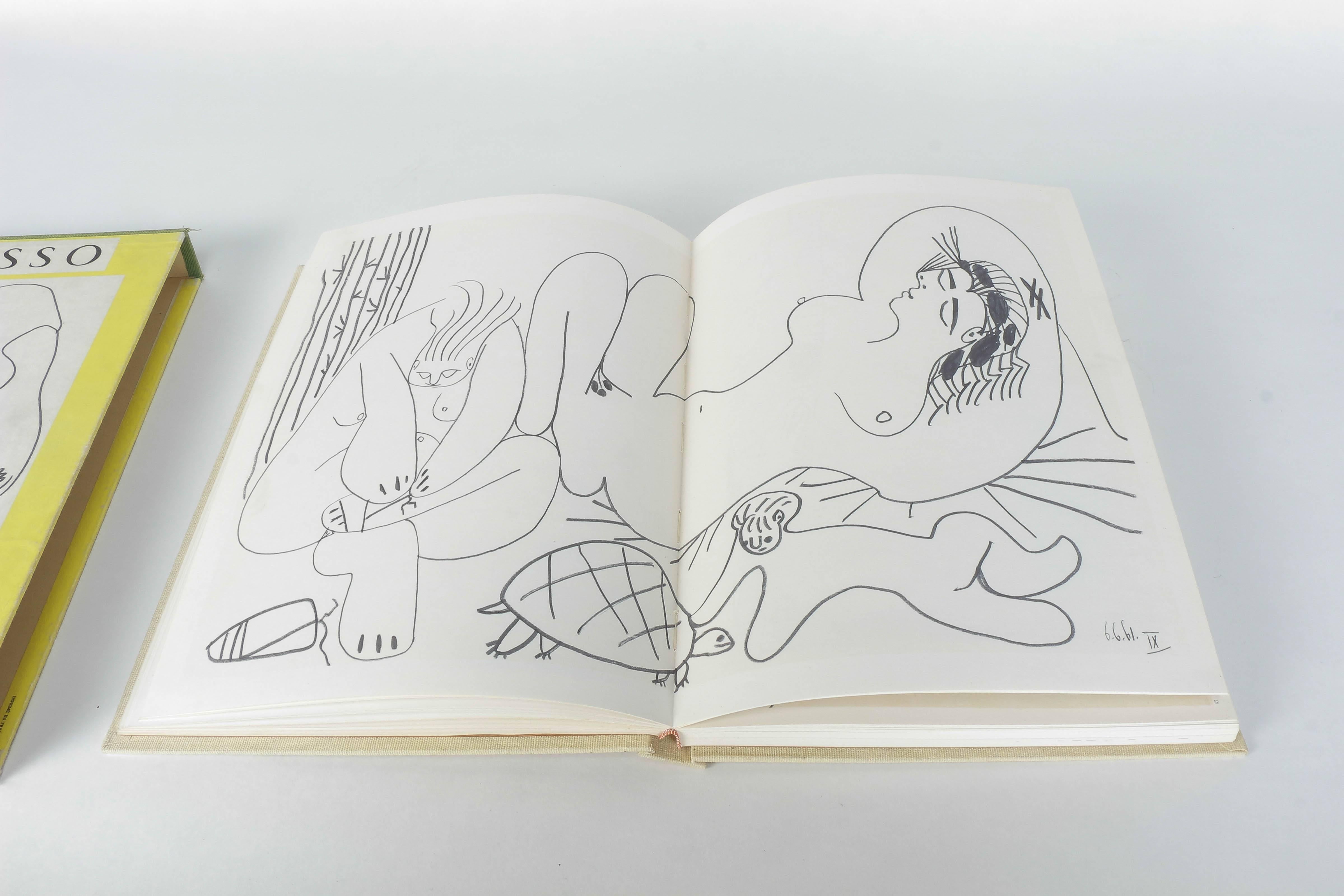 Picasso Book Les Déjeuners by Douglas Cooper Circle D'Art A+G De, May 1962 In Excellent Condition In Basel, CH