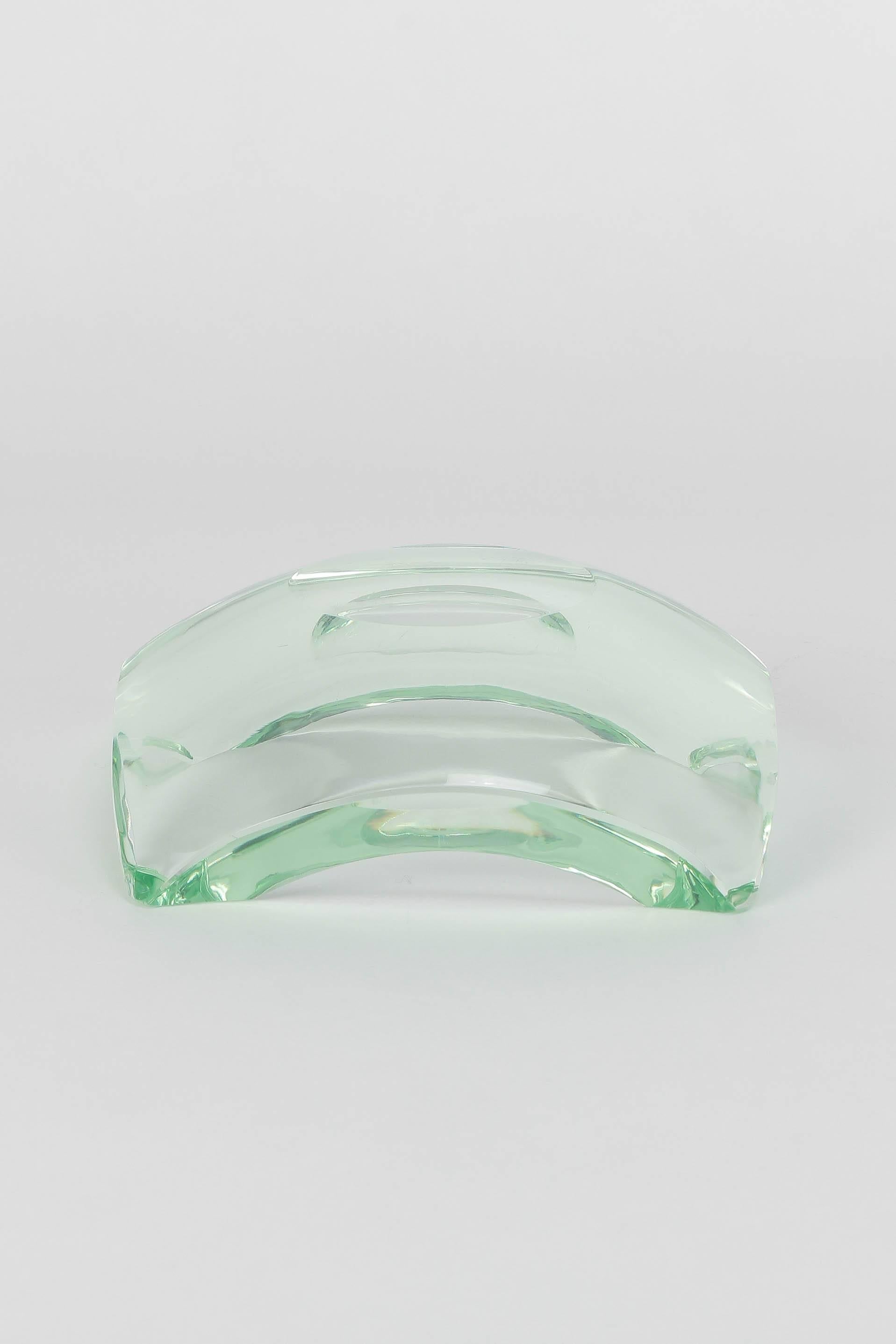 Erwin Burger for Fontana Arte Glass Ashtray or Bowl, 1950 In Excellent Condition In Basel, CH