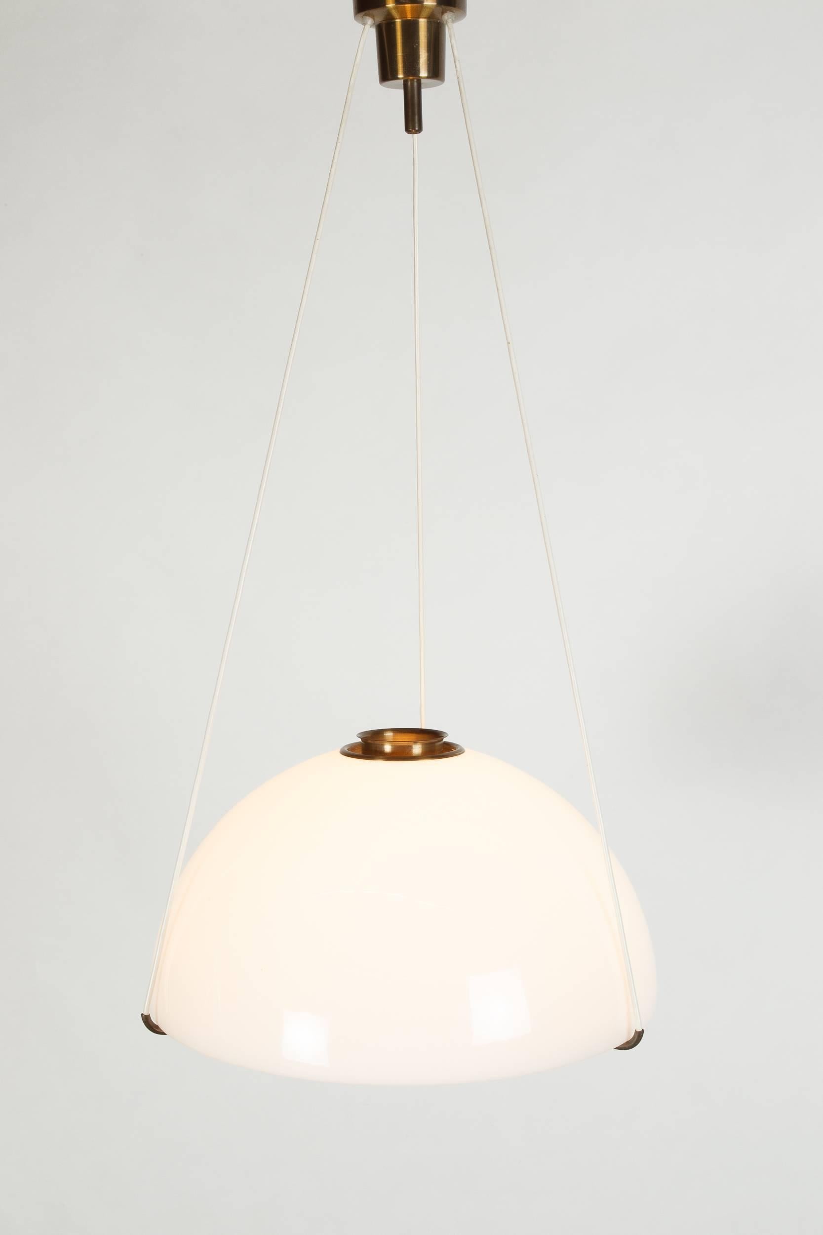 Mid-Century Modern Swedish Pendant by Anders Pehrson for Ateljé Lyktan, 1970s
