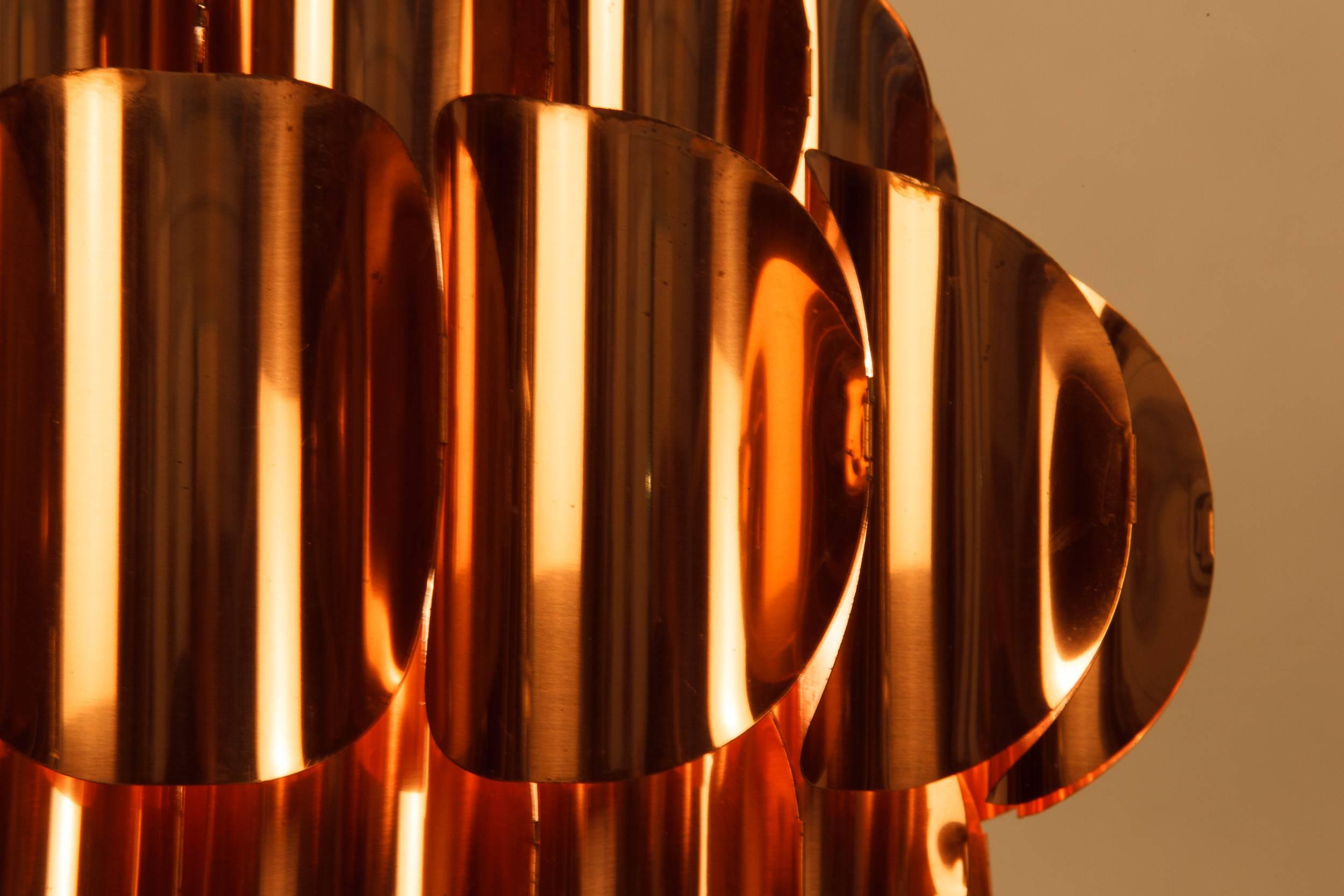 Thorsten Orrling Copper Pendant for Hans-Agne Jakobsson, 1960 1