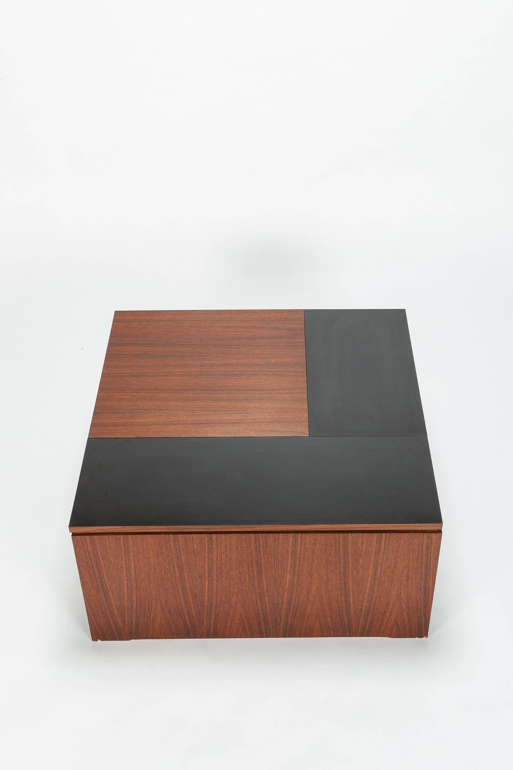 Mid-Century Modern Dieter Waeckerlin Bed Drawer Rosewood and Formica, 1960s