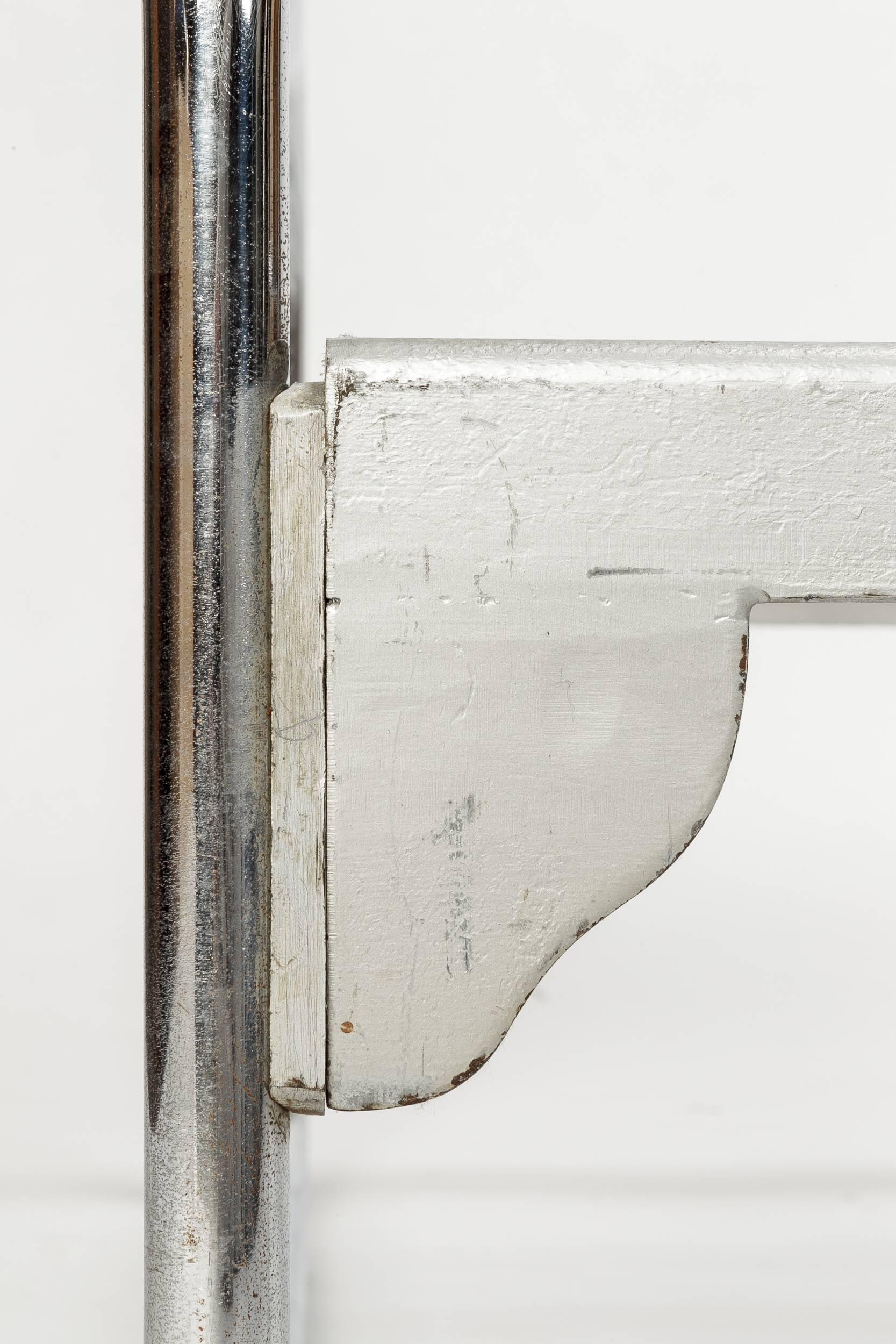 Alfred Roth Schweizer Bauhaus-Tagesbett Modell 455 für Embru, 1927 (Stahl)