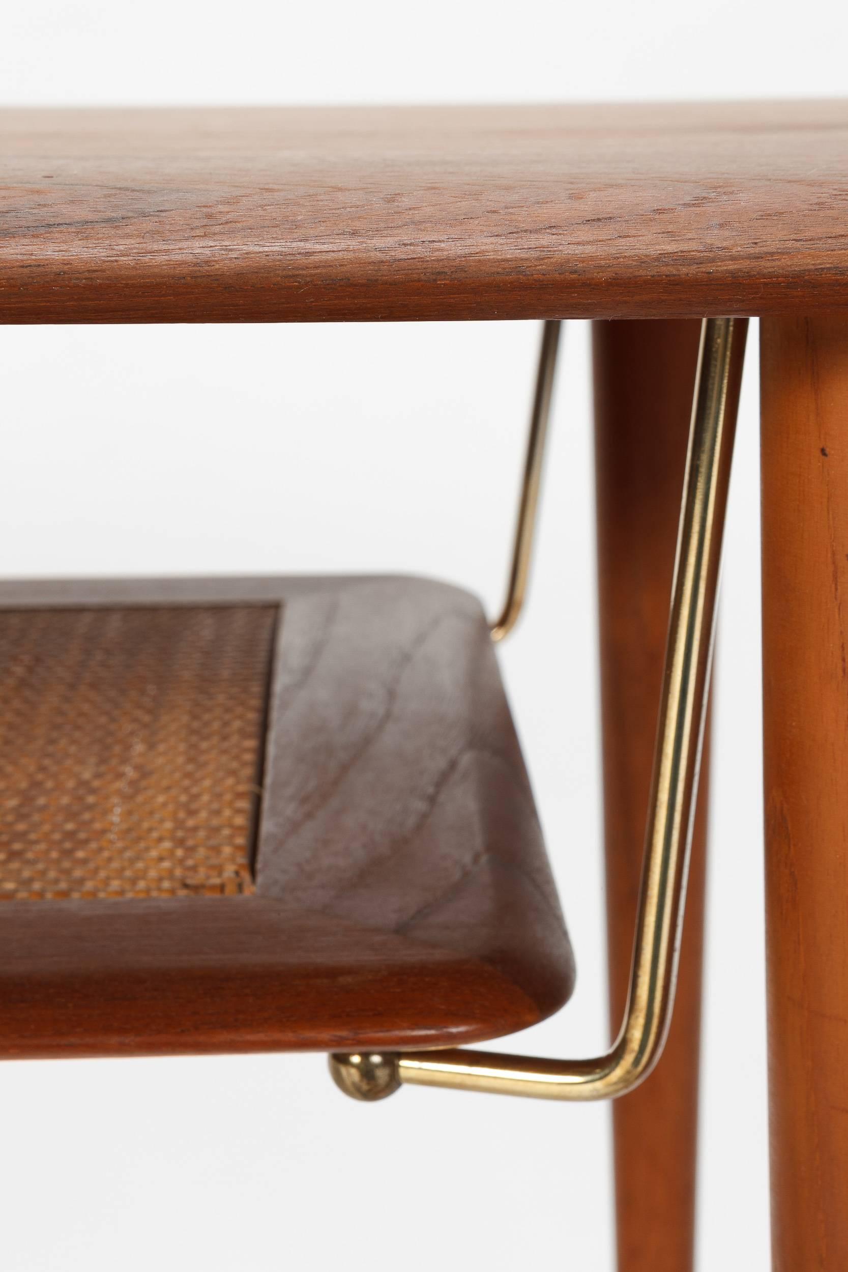 Danish Peter Hvidt & Orla Mølgaard Nielsen Coffee Table FD 516 Teak France & Son 60