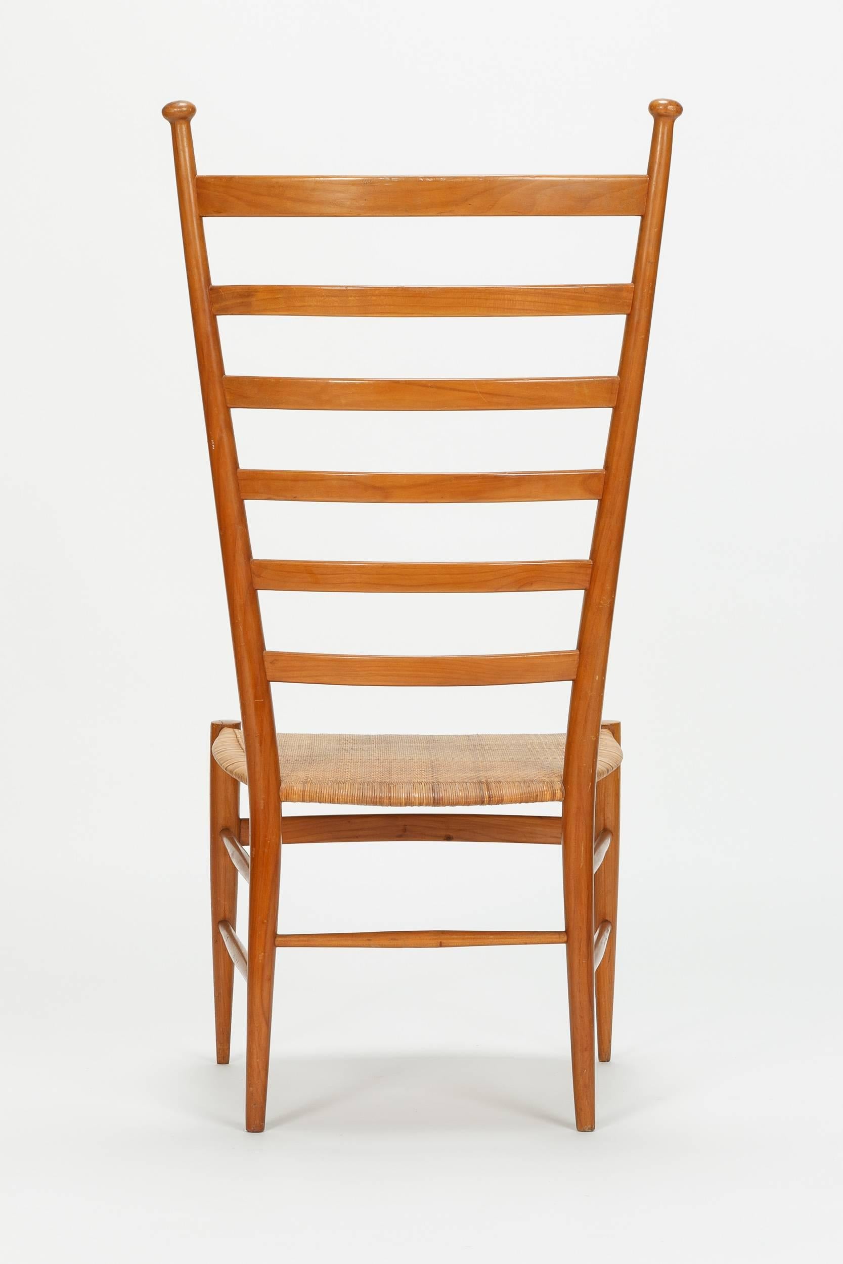 Italian Sanguineti Chair Chiavari, 1950s For Sale