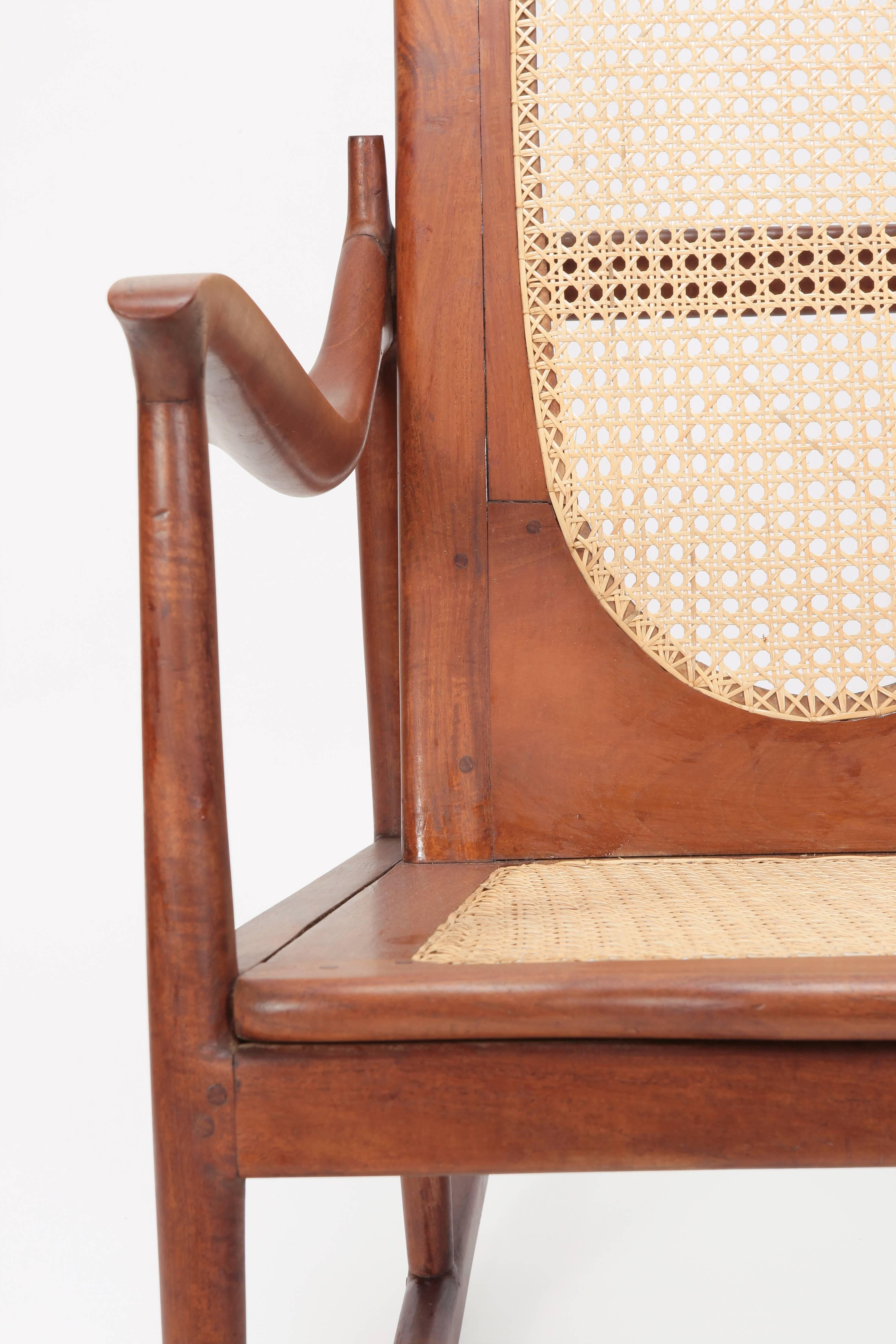mahogany rocking chairs