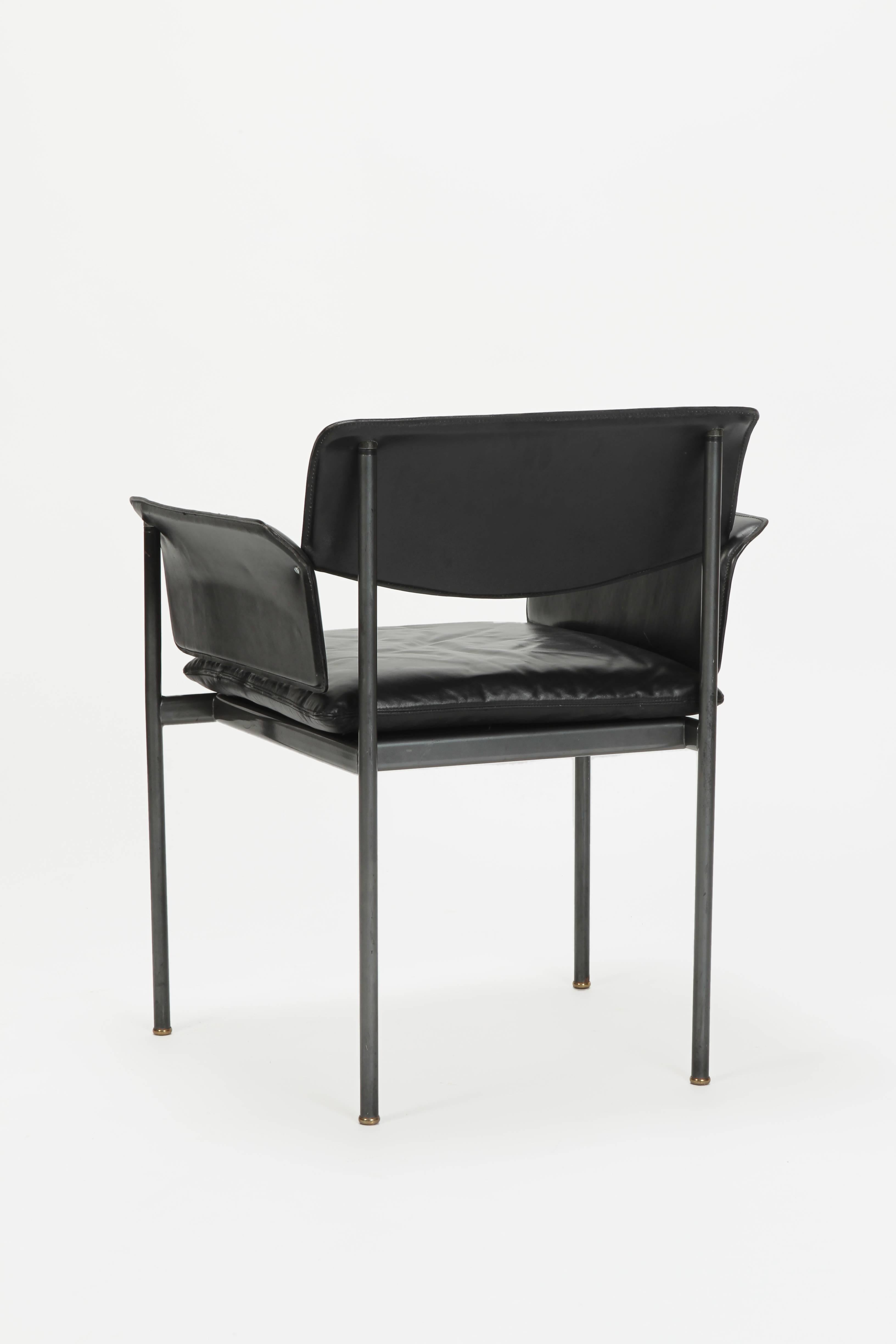 Late 20th Century Vico Magistretti Prototype Chair by Cassina, 1980s For Sale