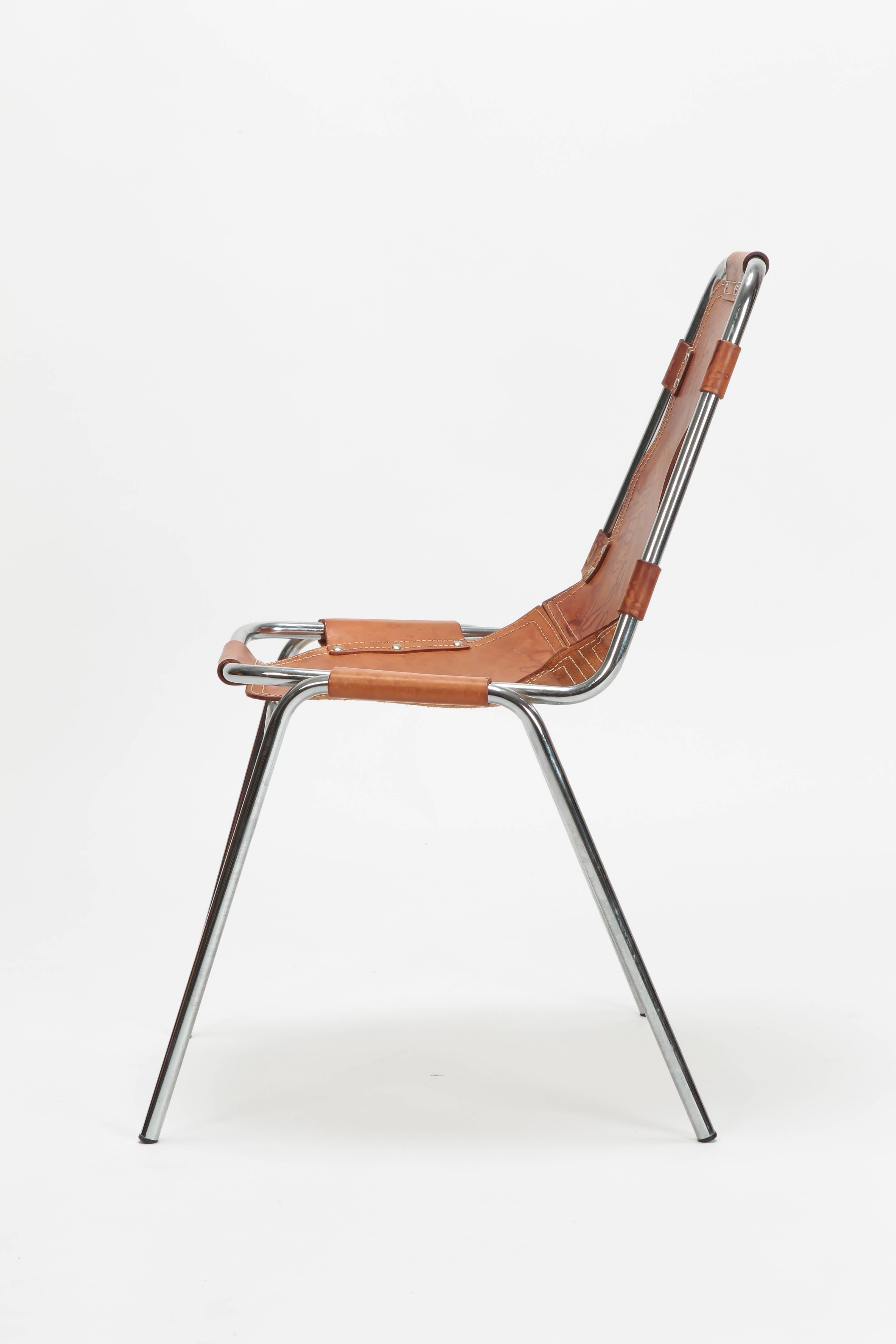European Charlotte Perriand Chair Les Arc, 1960s