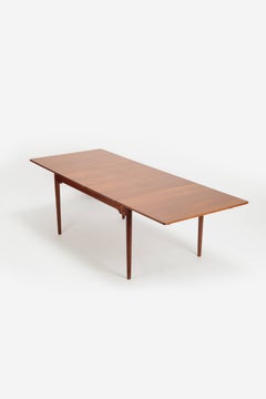 Finn Juhl Teak Dining Table Baker Furniture, 1950s