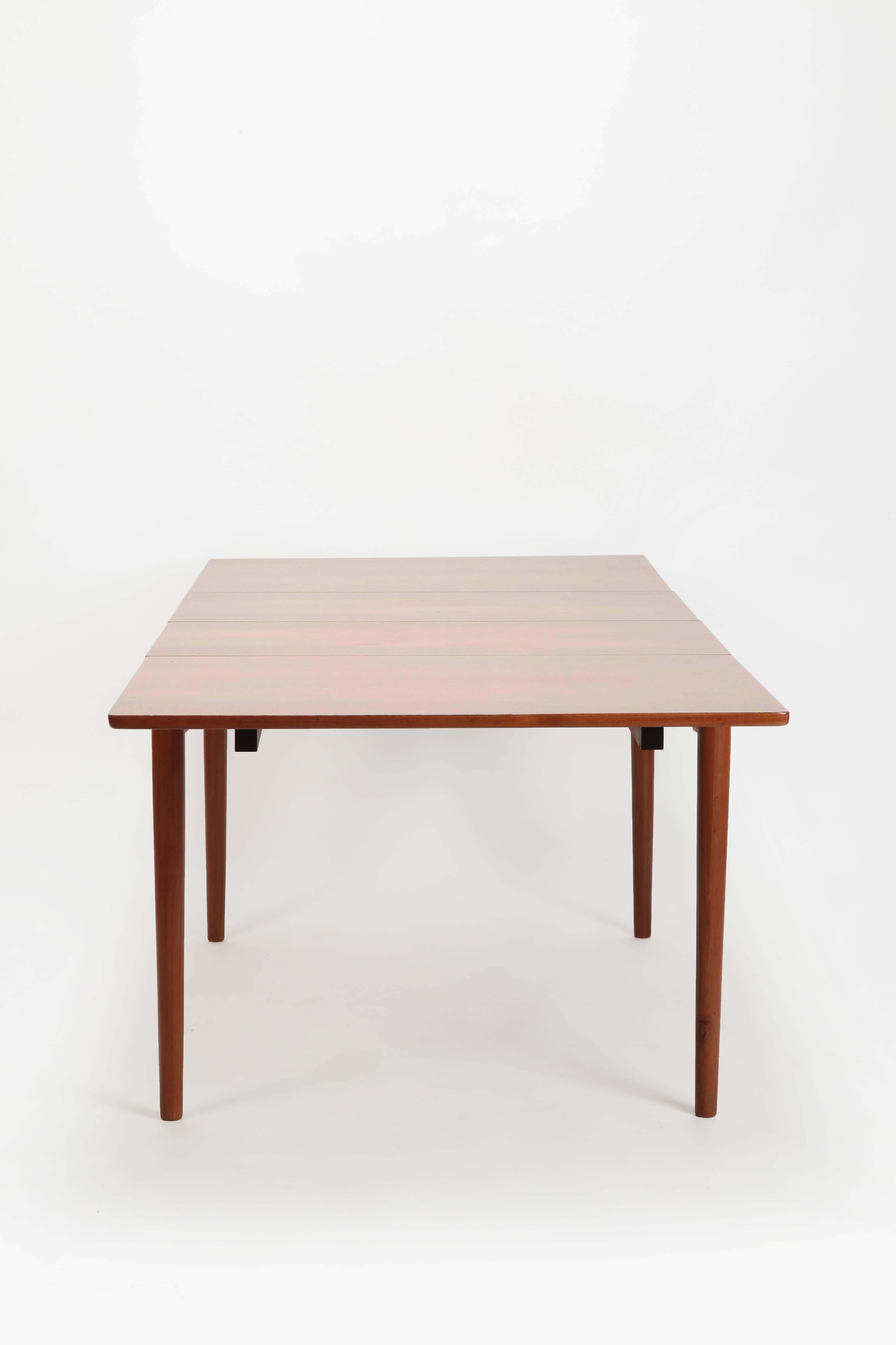 Finn Juhl Teak Dining Table Baker Furniture, 1950s In Excellent Condition In Basel, CH