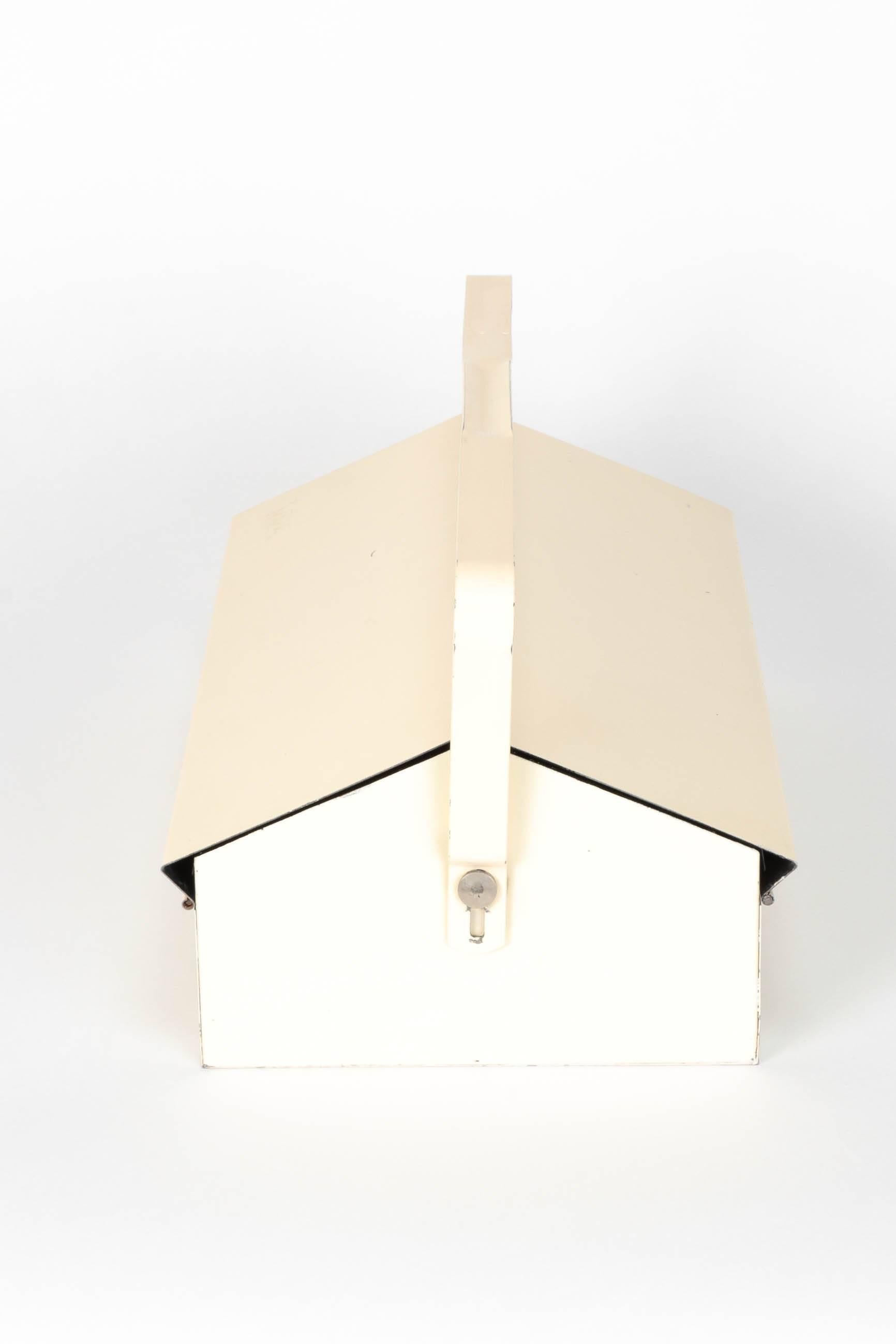Enameled Swiss Design Shoe Shine Box by Wilhelm Kienzle for MEWA 1940
