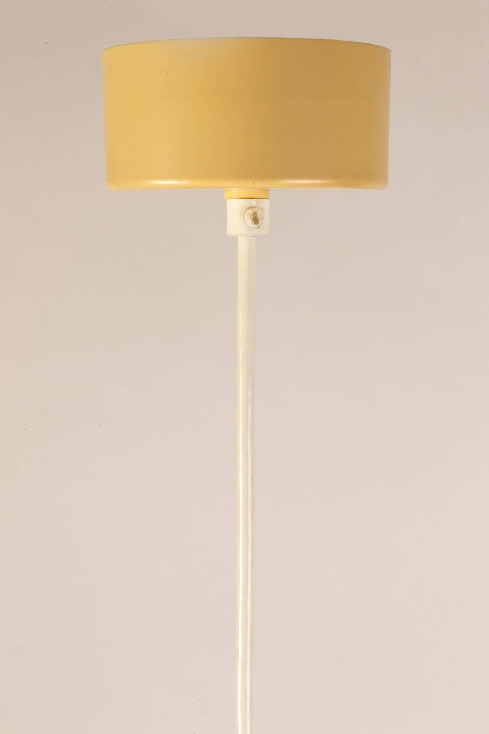 Metal Shell Plate Pendant Lamp by Verner Panton, Fun 1DM, 1964