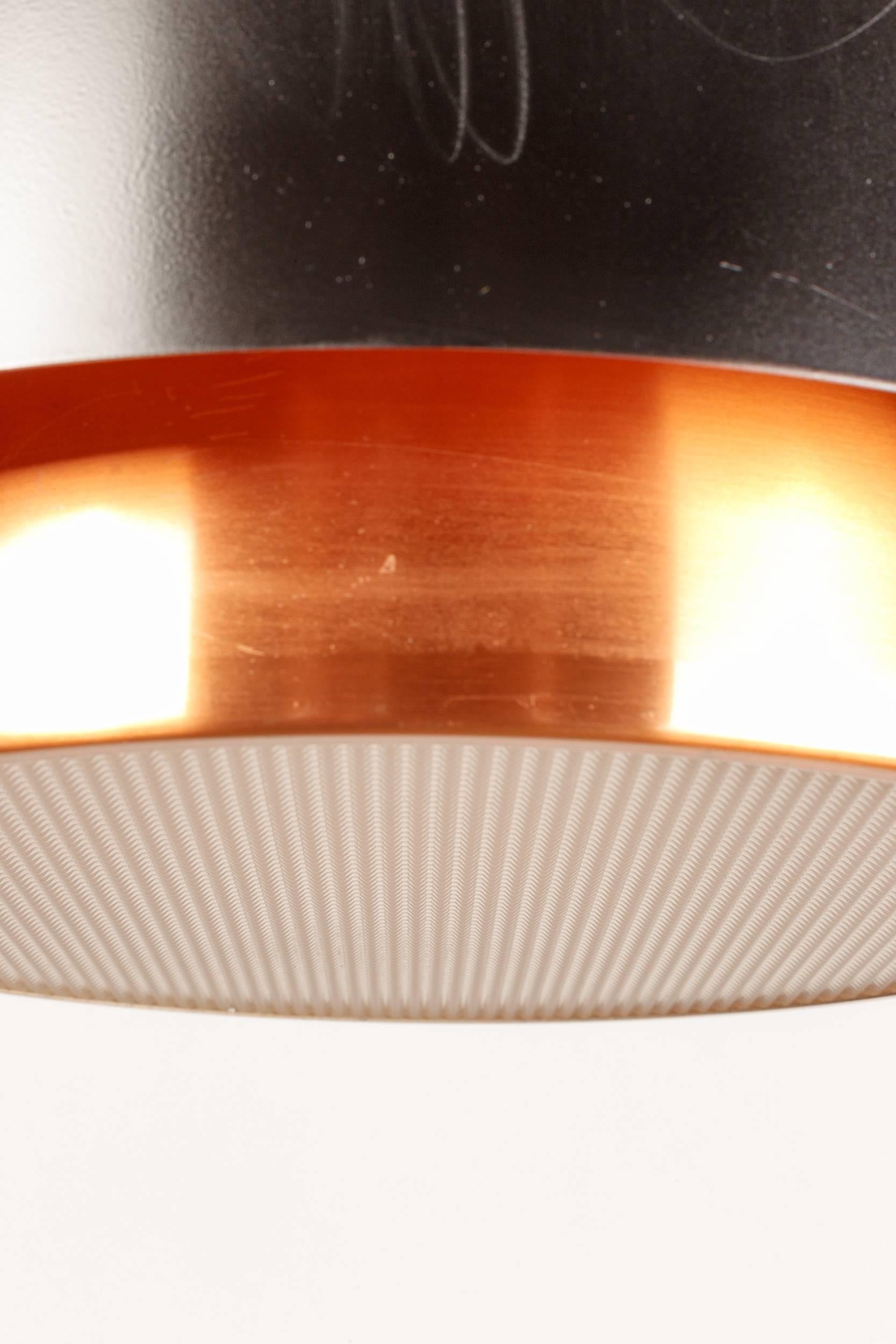 Danish Saturn Copper Pendant by Jo Hammerborg for Fog & Morup  2