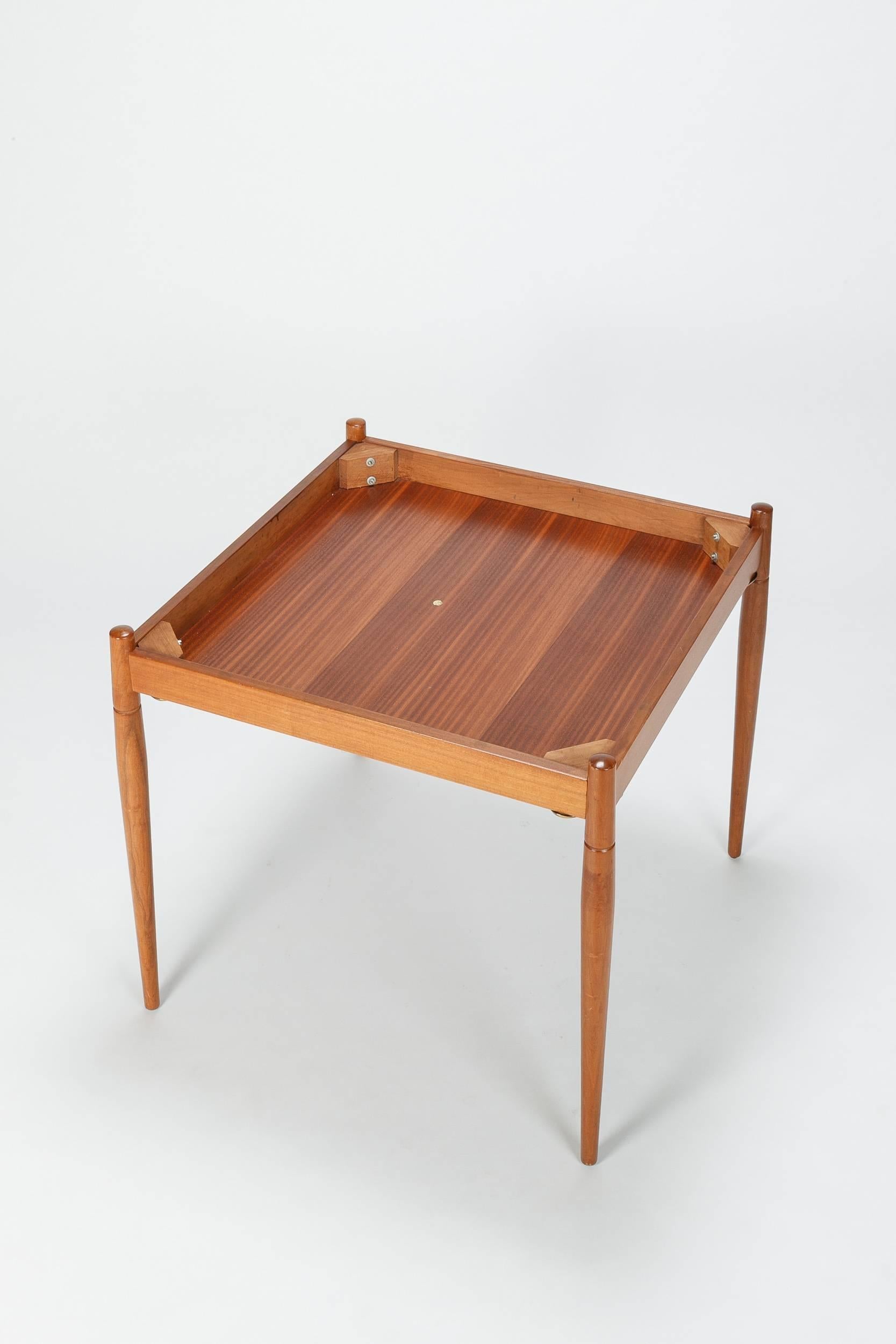 Veneer Italian Game Table by Gio Ponti for Fratelli Reguitti, 1958
