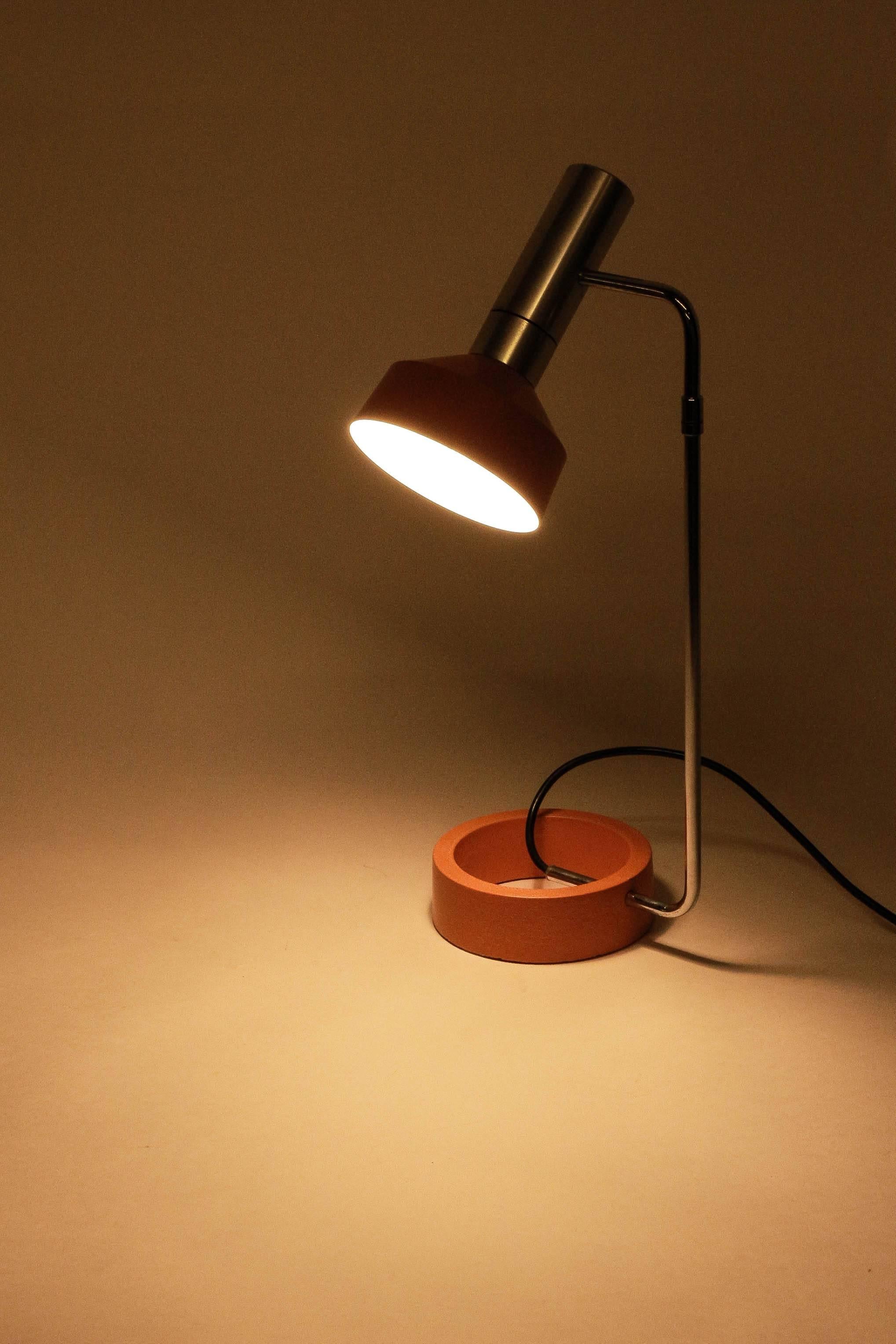Swiss Desk Lamp by Rico and Rosemarie Baltensweiler 1960 In Excellent Condition In Basel, CH